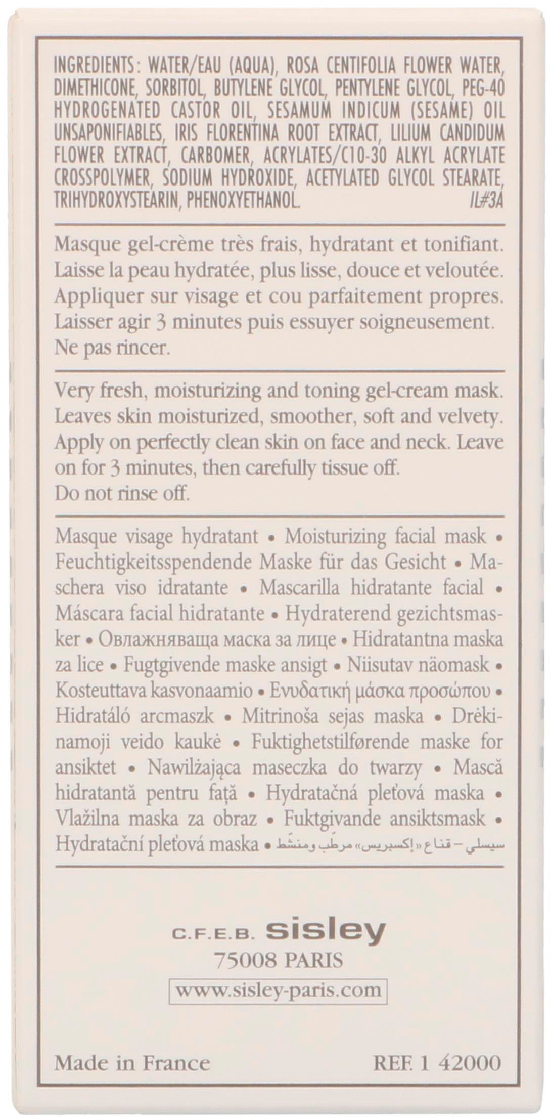 sisley Gesichtsgel »Express Flower Gel«, Erfrischend, feuchtigkeitsspendend, für schlaffe oder müde Haut.
