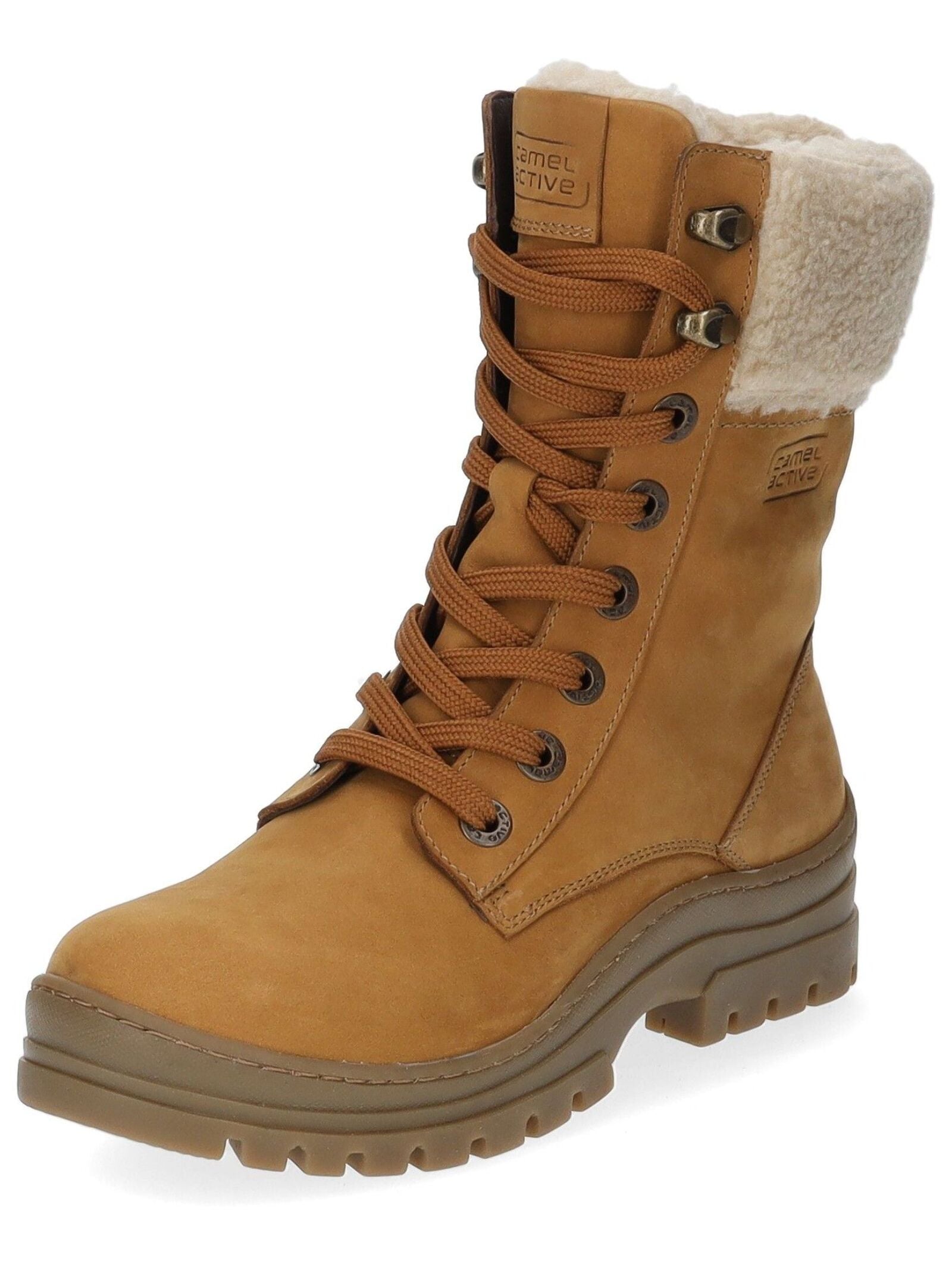 camel active Schnürstiefelette "camel active Stiefelette Leder" günstig online kaufen