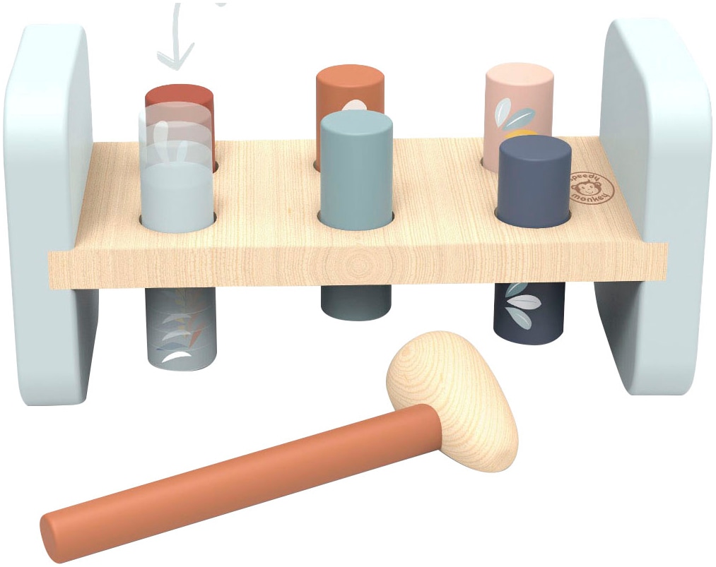 speedy monkey Klopfbank »Hammerbank«, aus Holz; FSC®- schützt Wald - weltweit