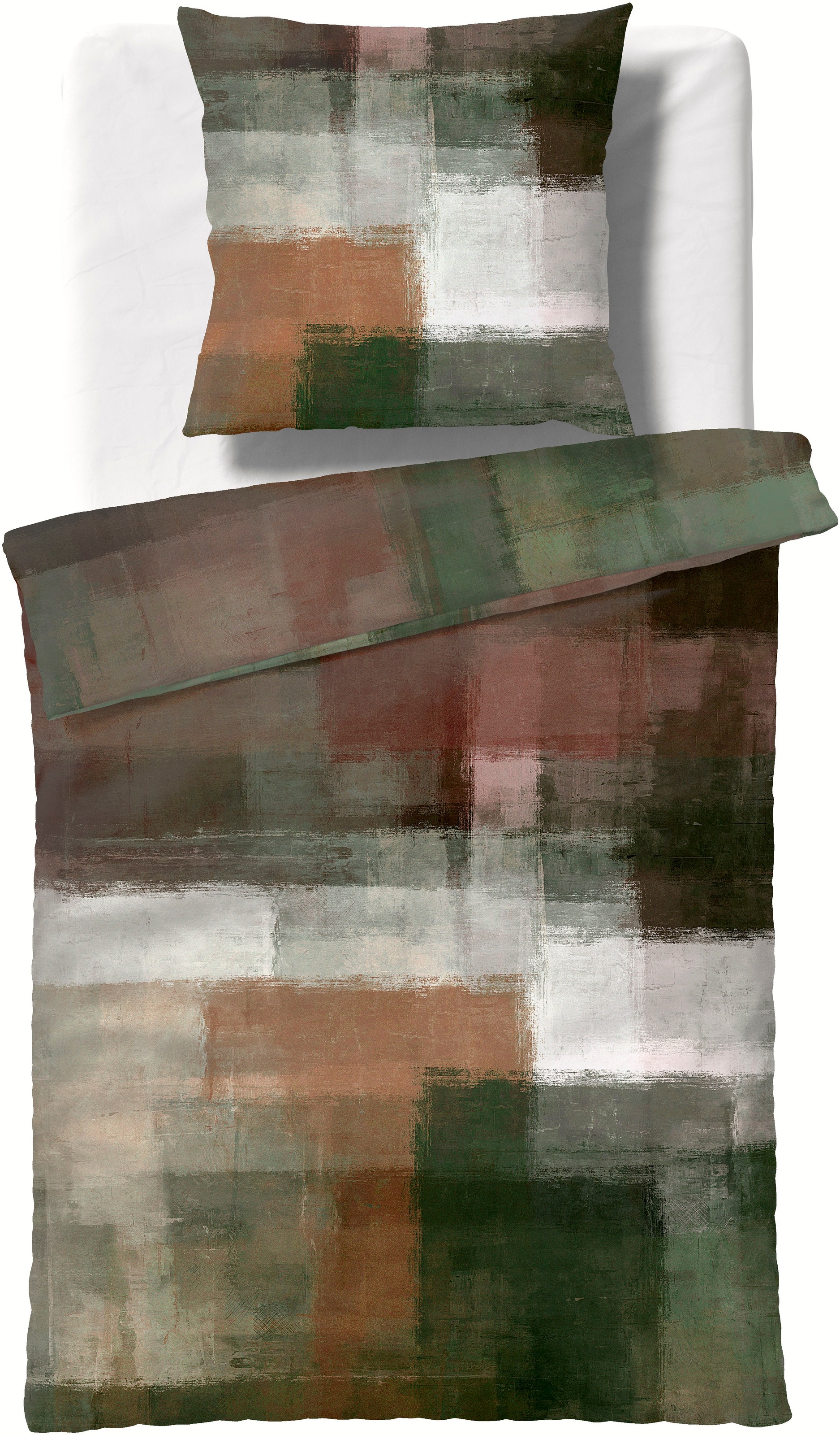 fleuresse Bettwäsche "Bed Art S" 2 Stk. tlg. Mako Satin 100% Baumwolle mit günstig online kaufen