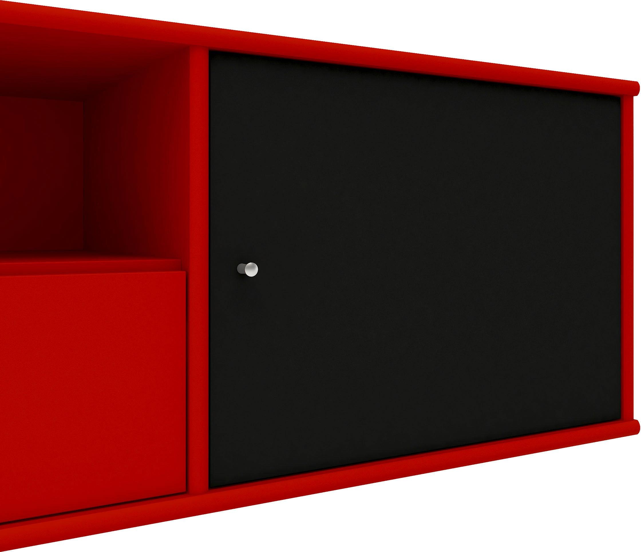 Hammel Furniture TV-Board »Mistral Fernsehschrank, Medienmöbel, Hängend«, mit Türen mit Akustikstoff, Kabeldurchführung, Lowboard, B: 161,5 cm