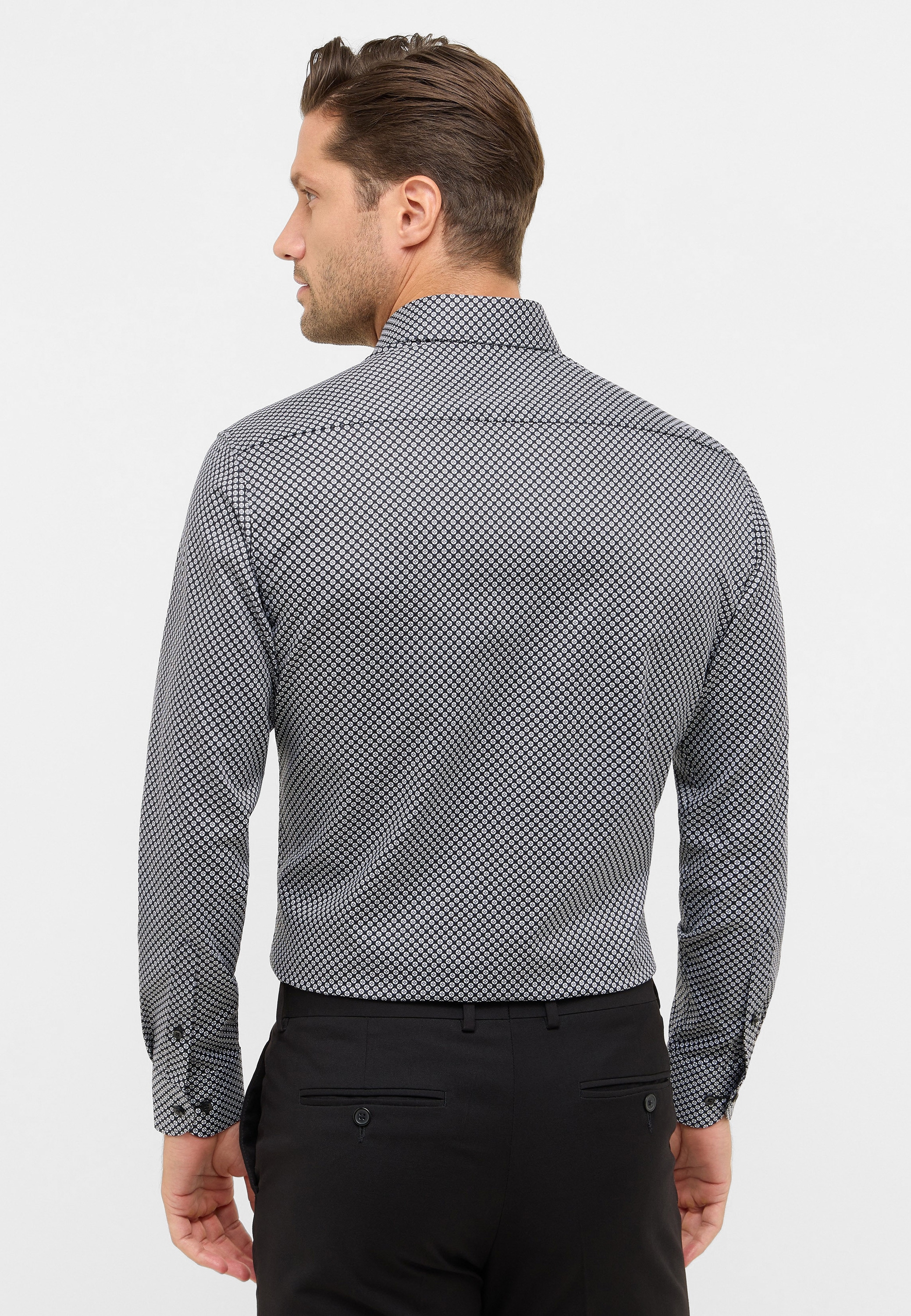 Eterna Langarmhemd »MODERN FIT«, NON IRON (bügelfrei)