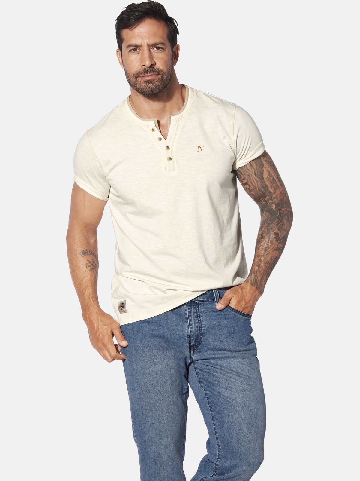 Jan Vanderstorm T-Shirt "T-Shirt THOKHELM" günstig online kaufen