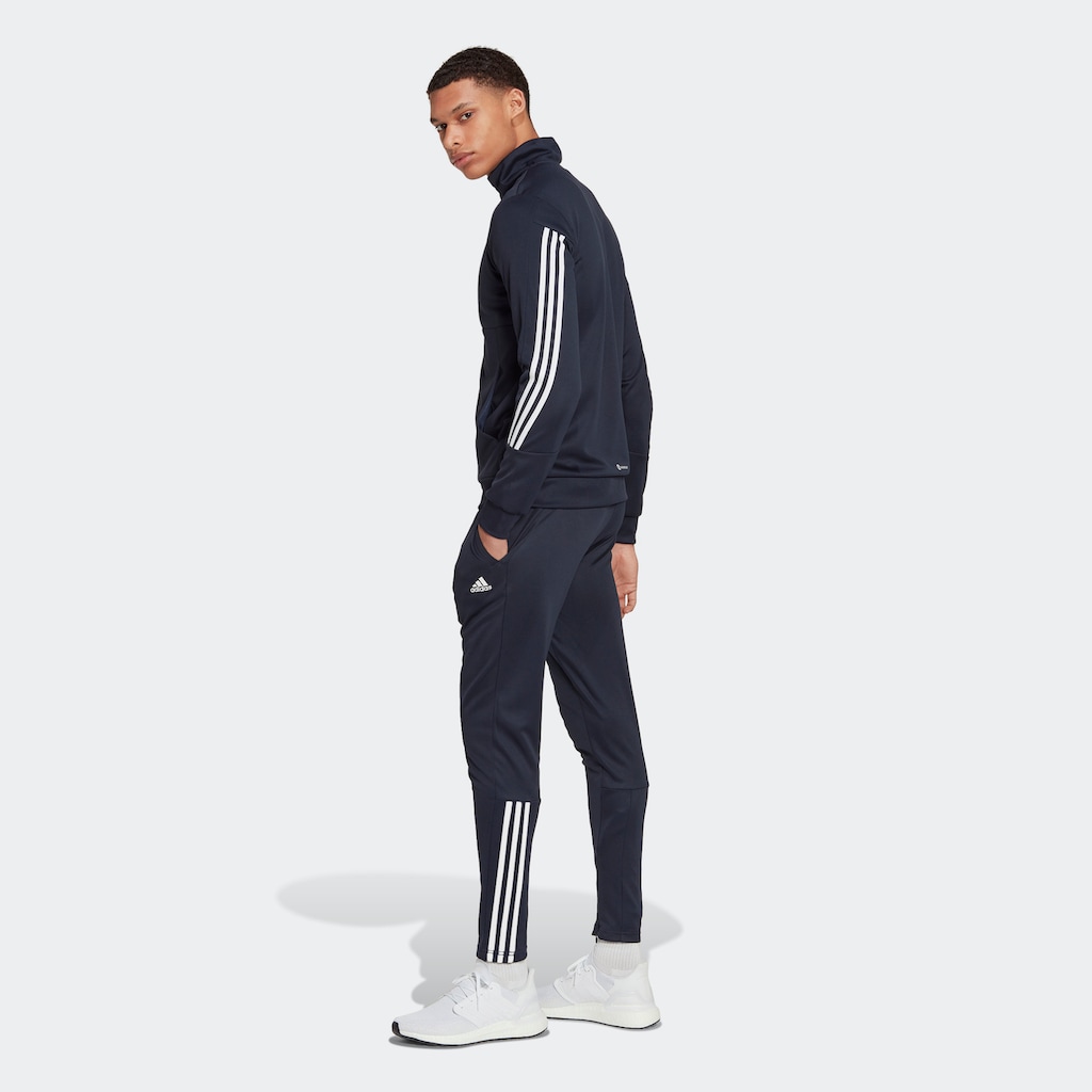 adidas Sportswear Trainingsanzug »SLIM ZIPPED«, (2 tlg.)