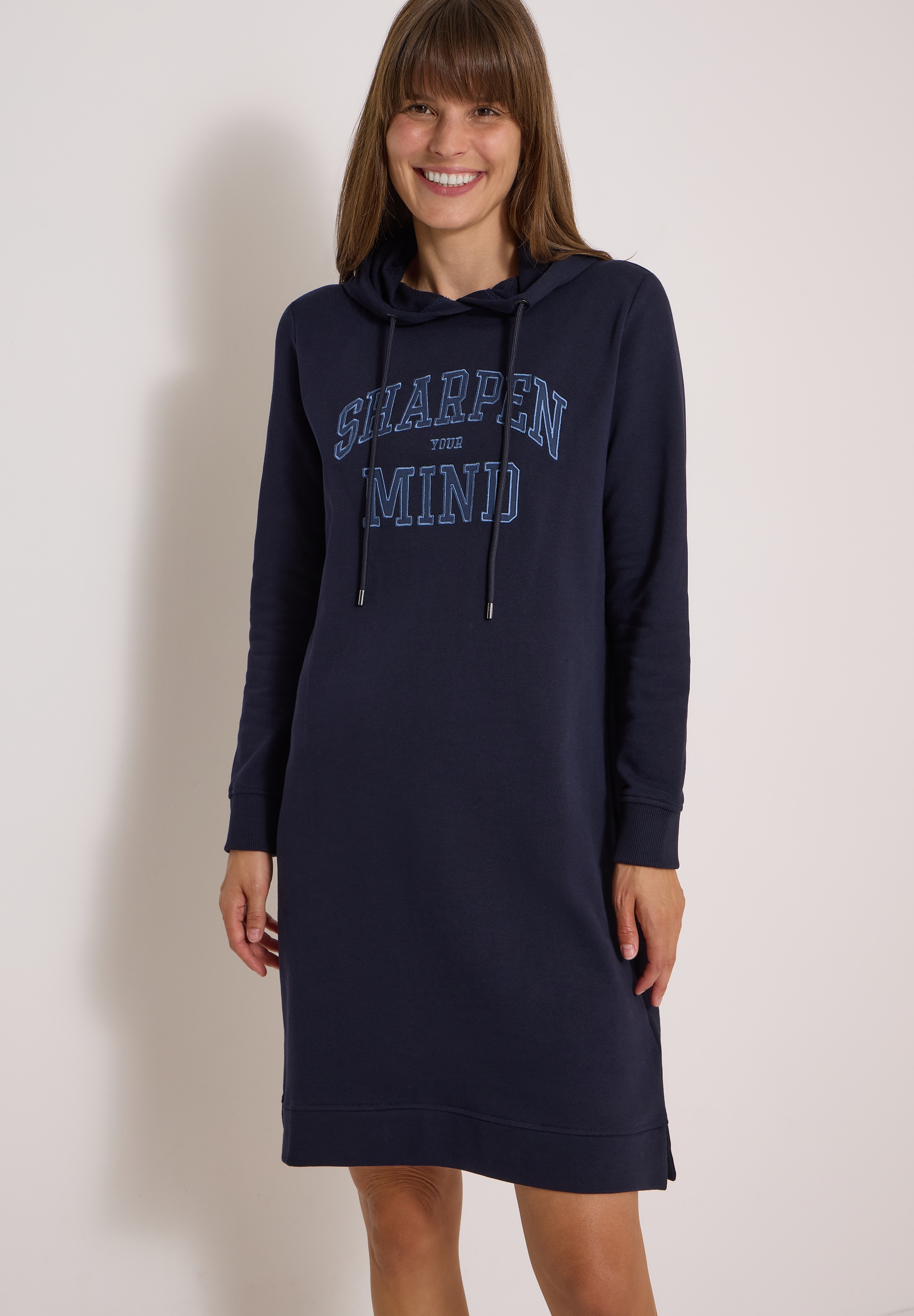 Cecil Sweatkleid Ohne Taschen aus 100% Baumwolle