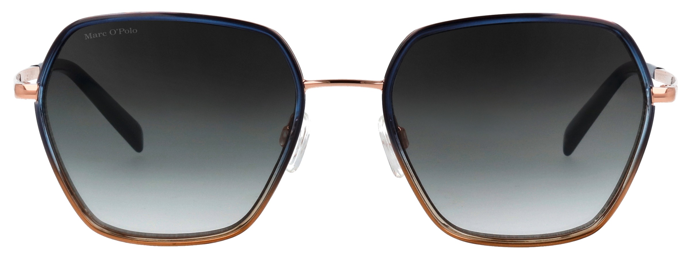 Marc OPolo Sonnenbrille "Modell 505122" Form Hexagon, Logoschriftzug auf Bü günstig online kaufen