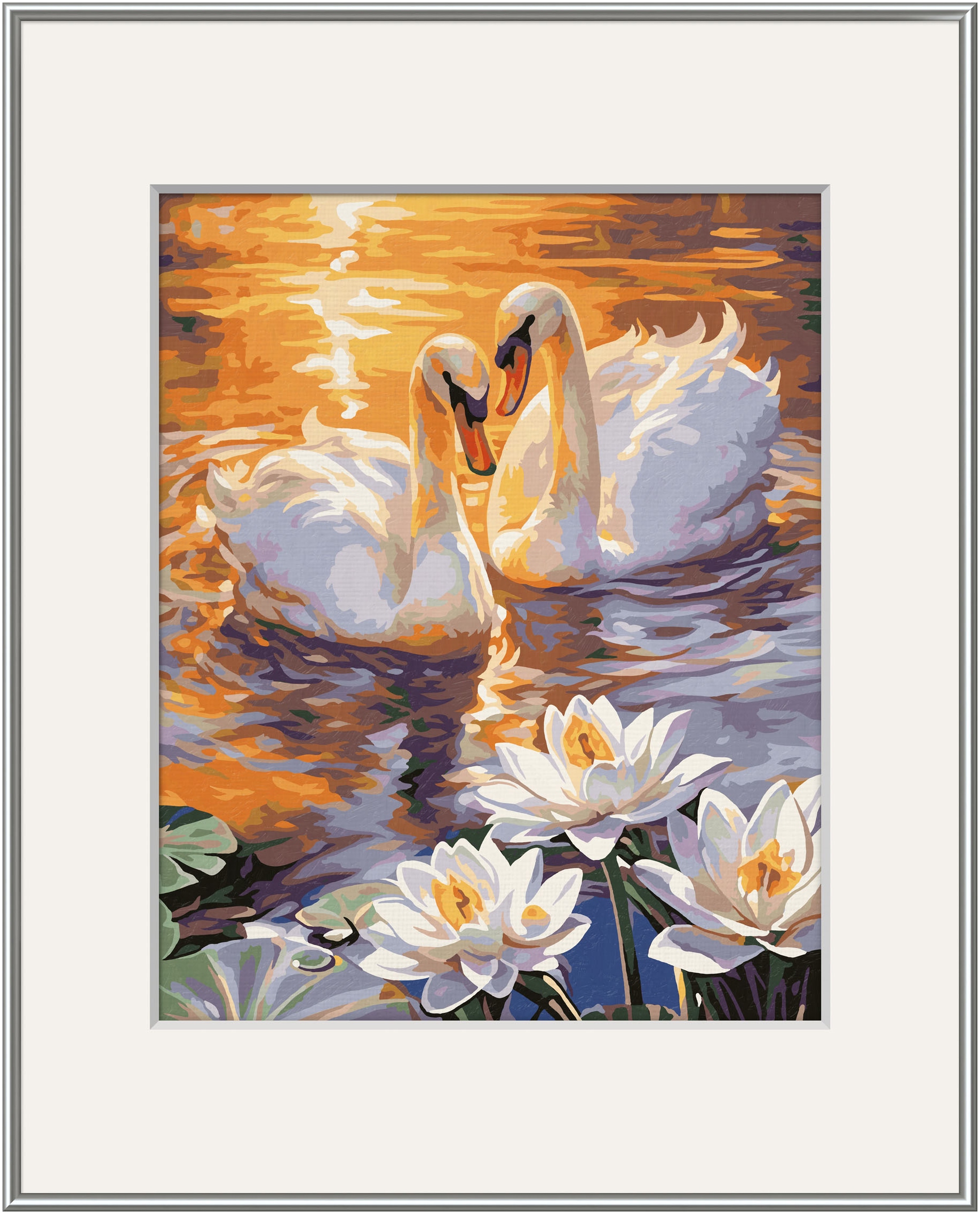 Schipper Malen nach Zahlen »Meisterklasse Klassiker - Verliebte Schwäne« Made in Germany