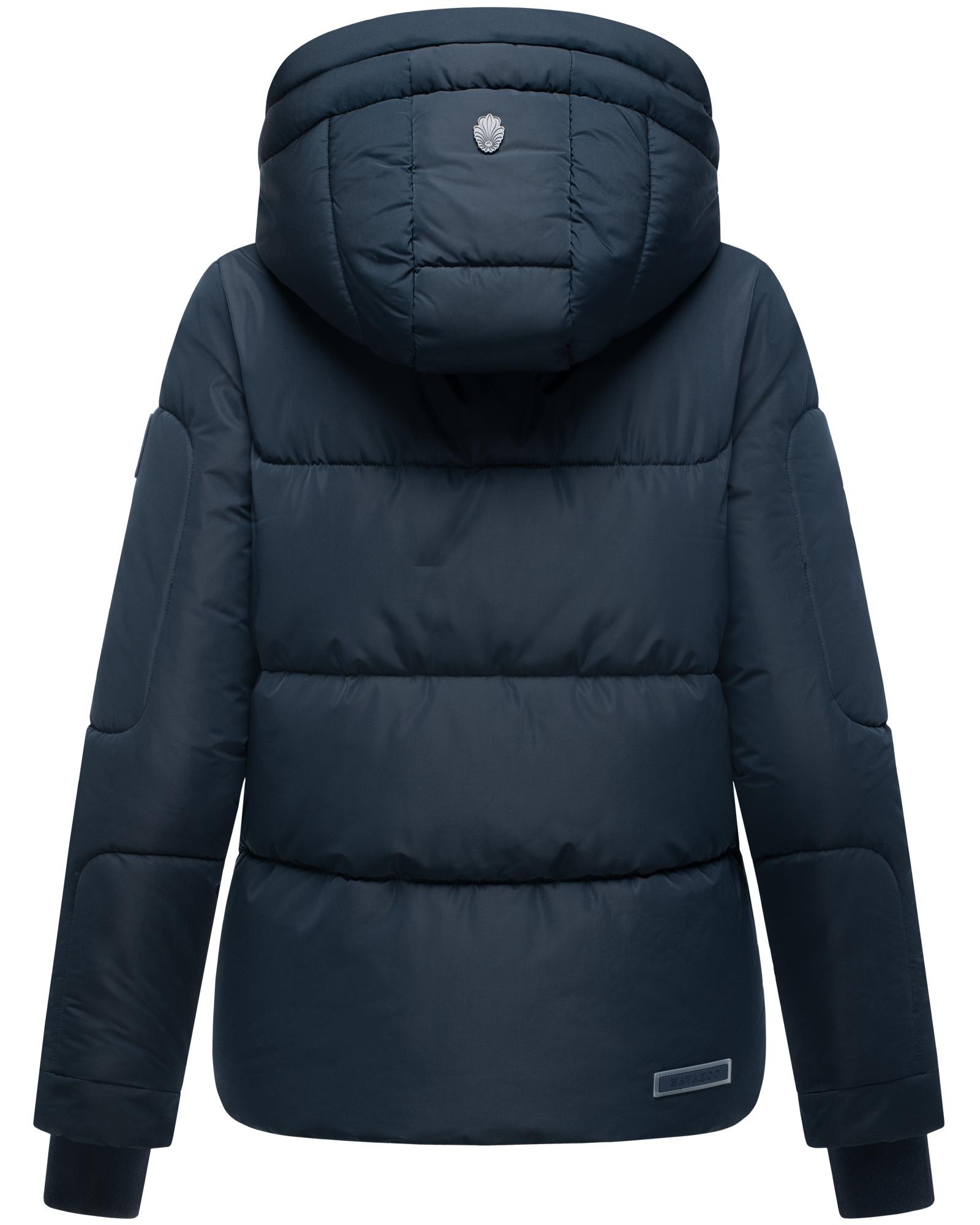 Thumbnail - Navahoo Steppjacke "Zauberlicht 14" mit Kapuze Winterjacke mit abnehmbarer Kapuze und Fleece-Futter