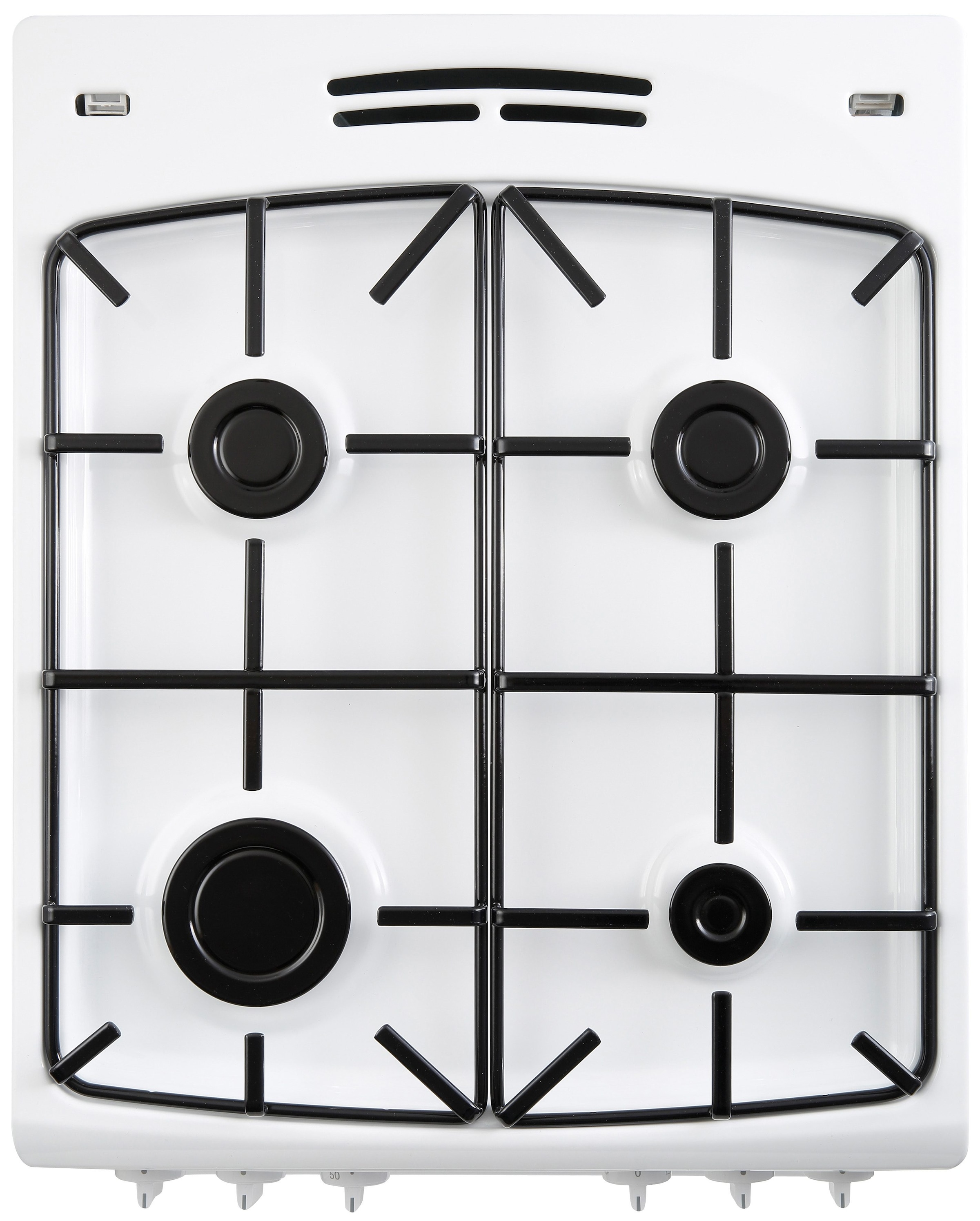 Amica Gas-Standherd »SHEG 11557 W«, mit Backauszug, Steam Clean, Einhand-Funkenzündung