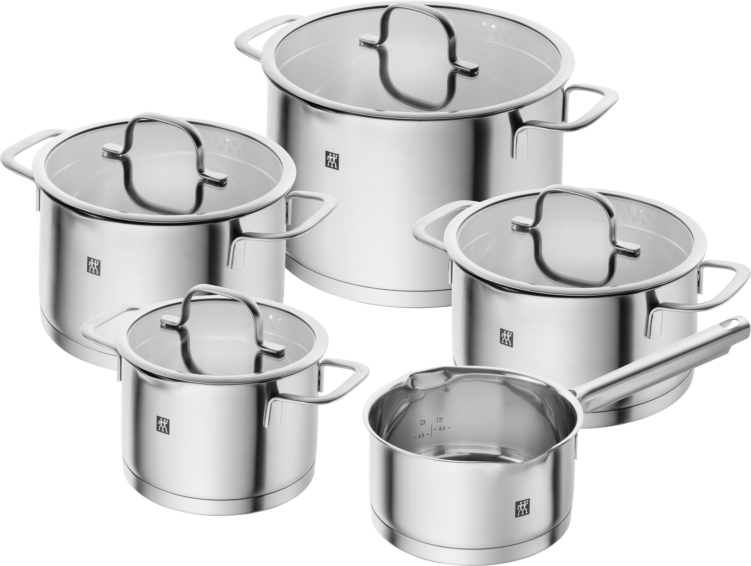 Zwilling Topf-Set "TrueFlow" Set, 5 Stk. tlg. Edelstahl günstig online kaufen
