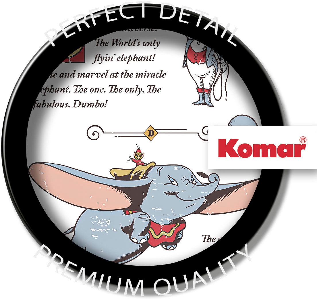 Komar Leinwandbild »Keilrahmenbild - Dumbo the Flying Elephant- Größe 40 x 60 cm«, Disney, (1 St., 40 x 60 cm (Breite x Höhe)