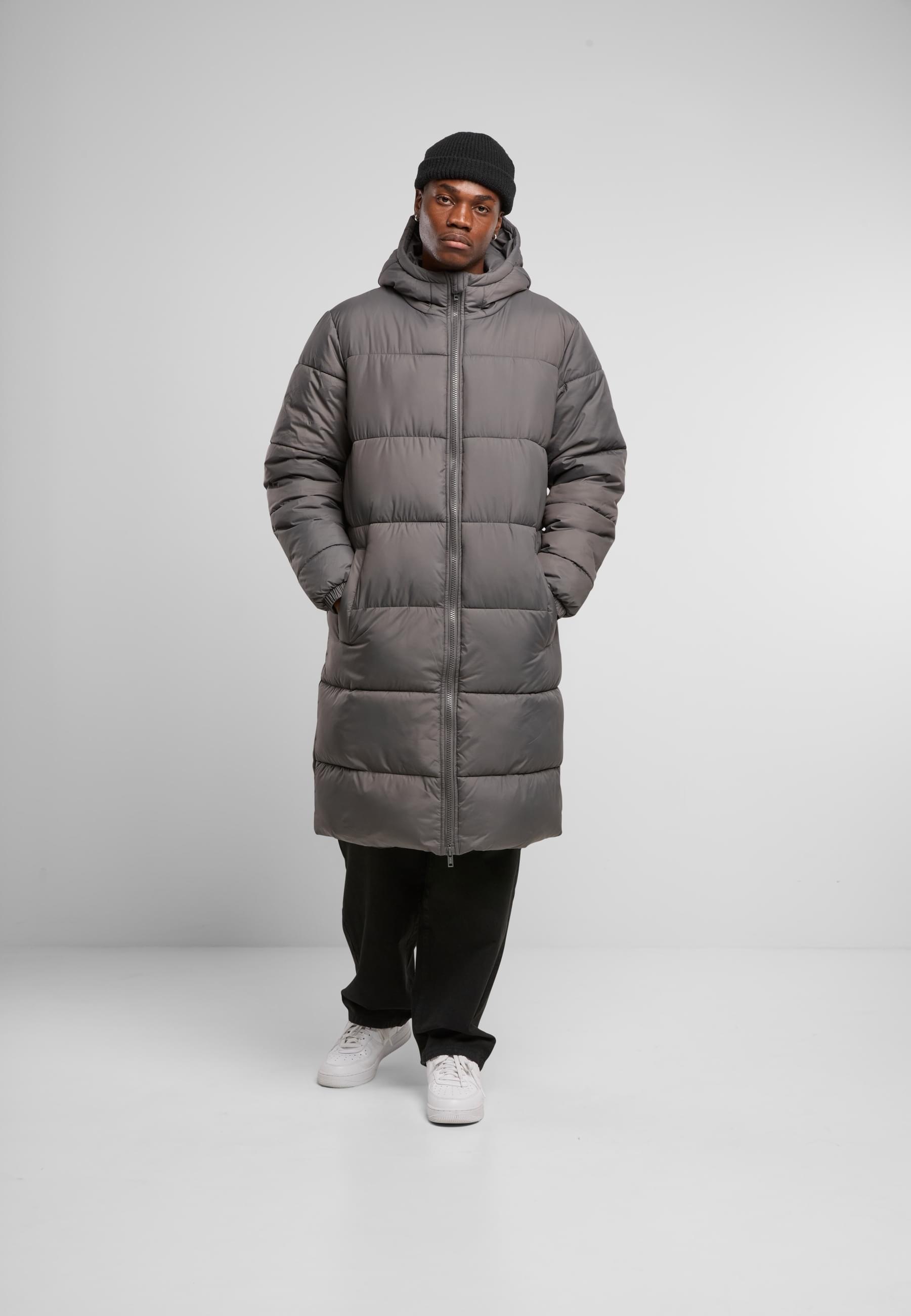 URBAN CLASSICS Winterjacke »Urban Classics Mens Long Puffer Coat«, (1 St.), mit Kapuze