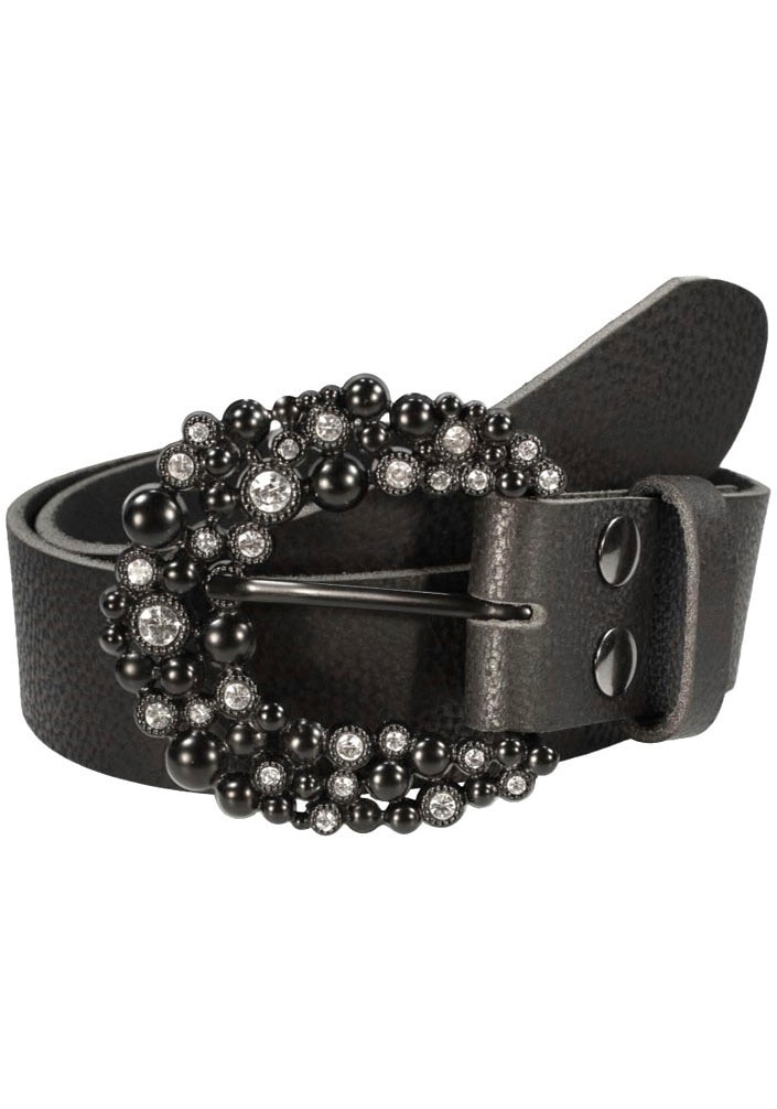 Rettungsring Gürtel Ledergürtel mit austauschbarer Schließe "Dorn Strass Sc günstig online kaufen