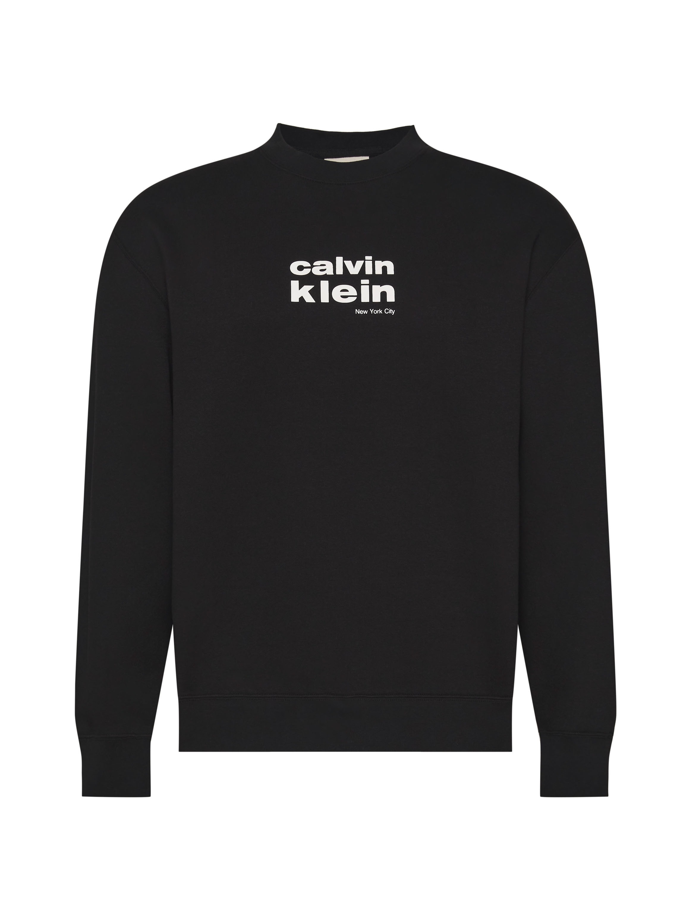 Calvin Klein Sweatshirt »LS 350FLEECE RETRO GRAPHIC CREWN«, Regular fit, mit Rundhalsausschnitt
