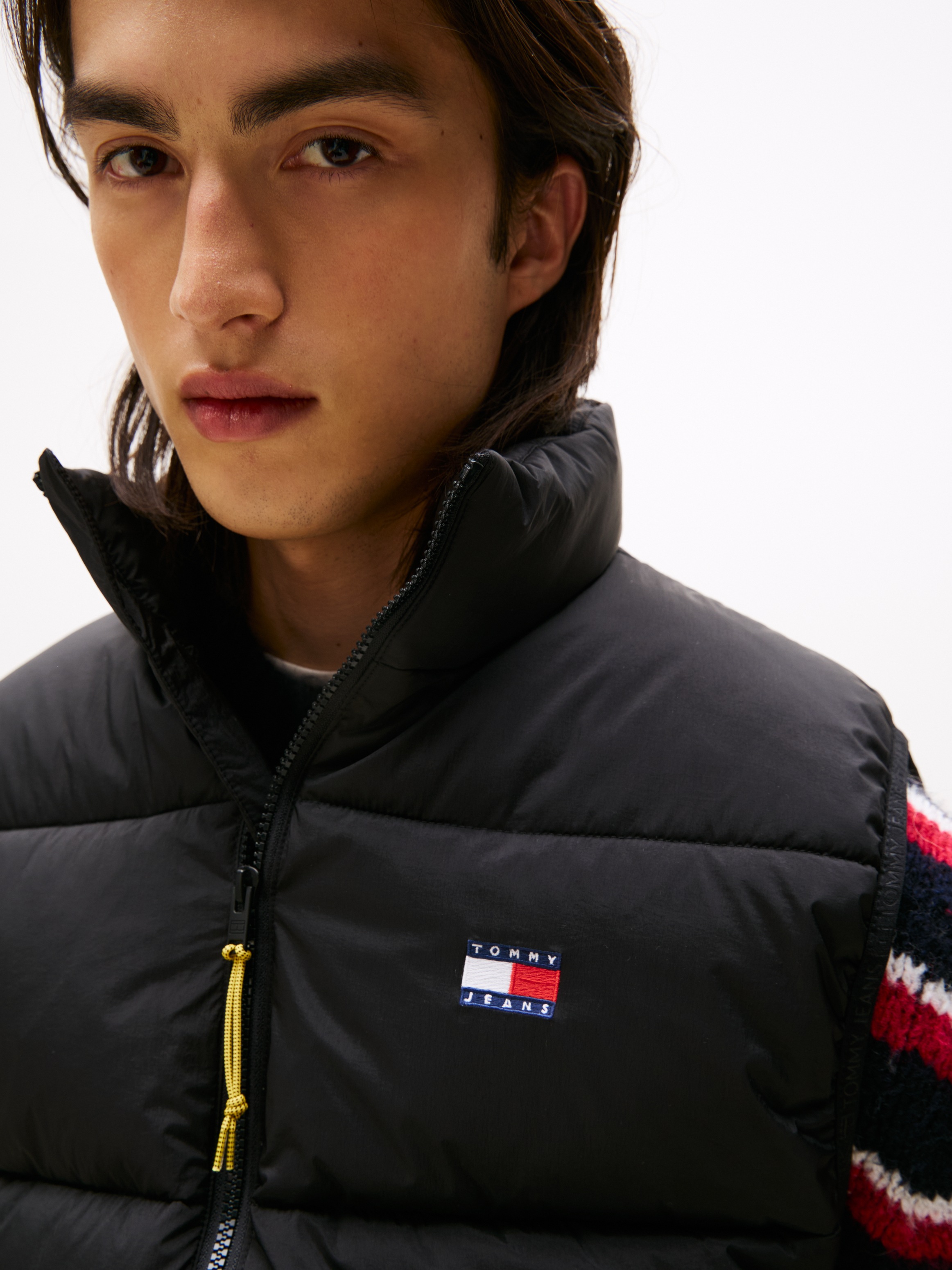 Tommy Jeans Steppweste "TJM VAIL PUFFER VEST", mit Stehkragen, relaxed fit günstig online kaufen