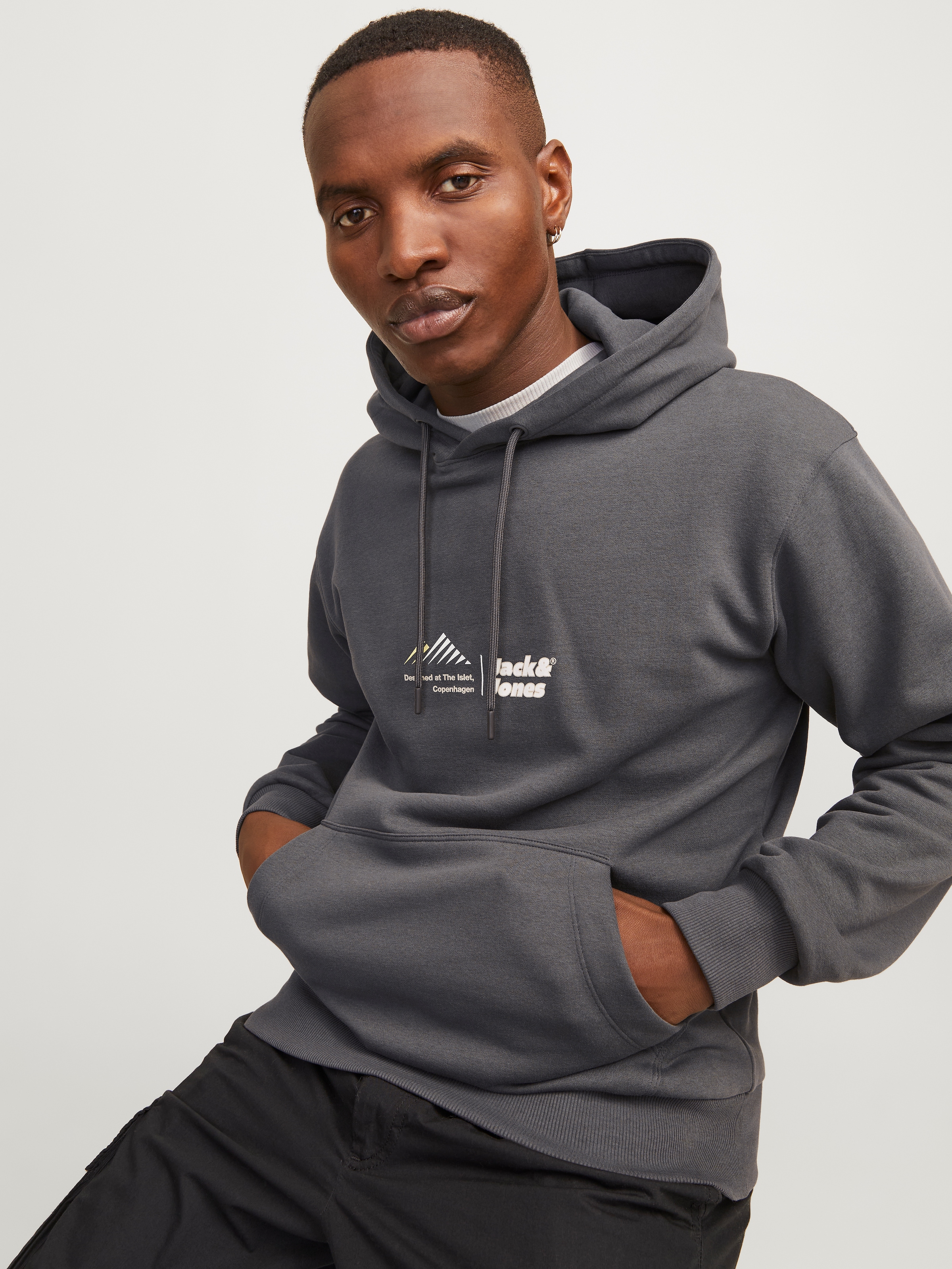 Jack & Jones Kapuzensweatshirt "JCOLIMA LOGO SWEAT HOOD BF" günstig online kaufen