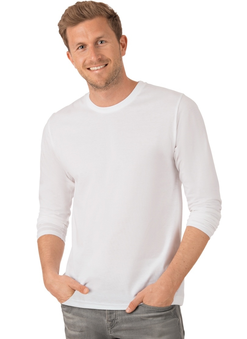 Trigema T-Shirt »TRIGEMA Langarmshirt aus 100% Baumwolle« bestellen ▷ | BAUR