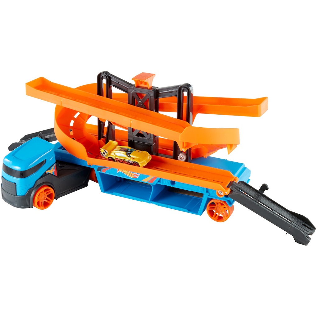 Hot Wheels Spielzeug-Transporter »Mega Action Transporter«