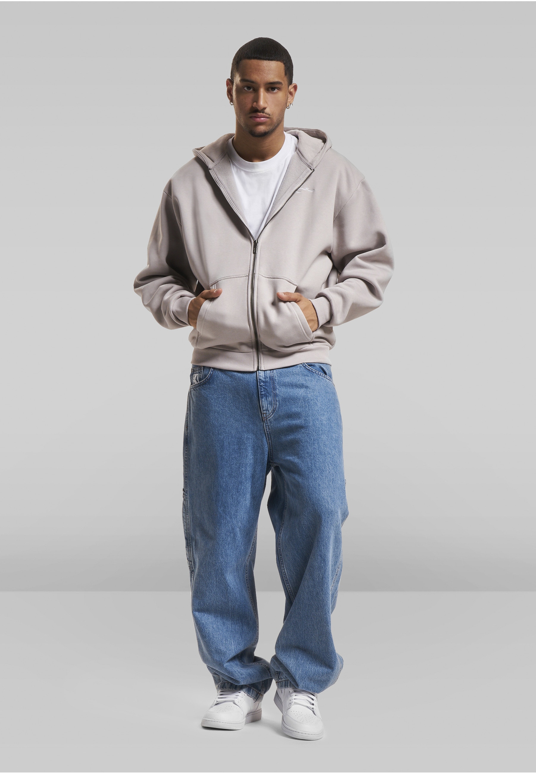 Karl Kani Neopren-Hoodie »Karl Kani Chest Signature Essential Zip Hoodie« 1