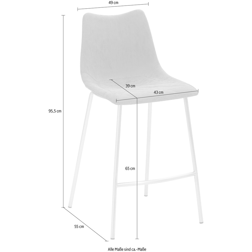 Mayer Sitzmöbel Barhocker »mySOLO«, (1 St.)