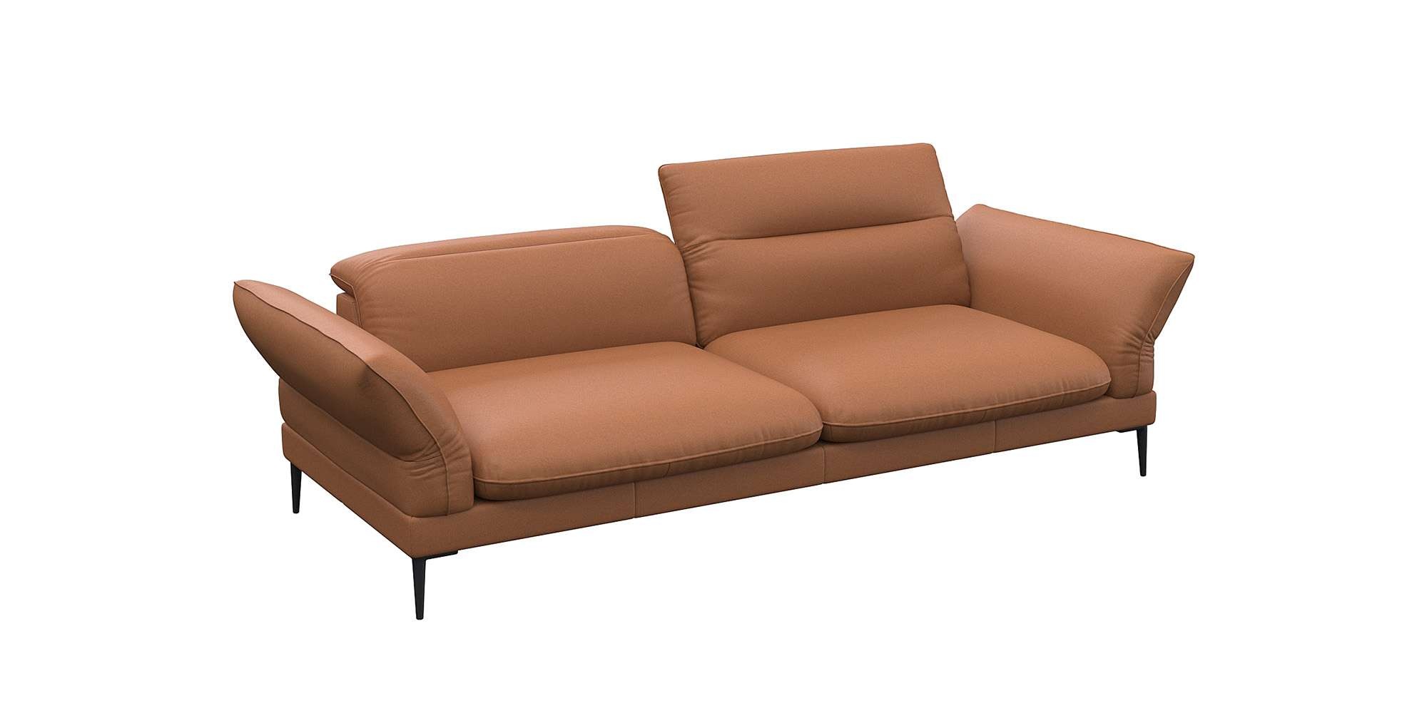 FLEXLUX "Salino, Funktionssofa, Relaxsofa" Sofa mit Arm- und Kopfteil-Verst günstig online kaufen