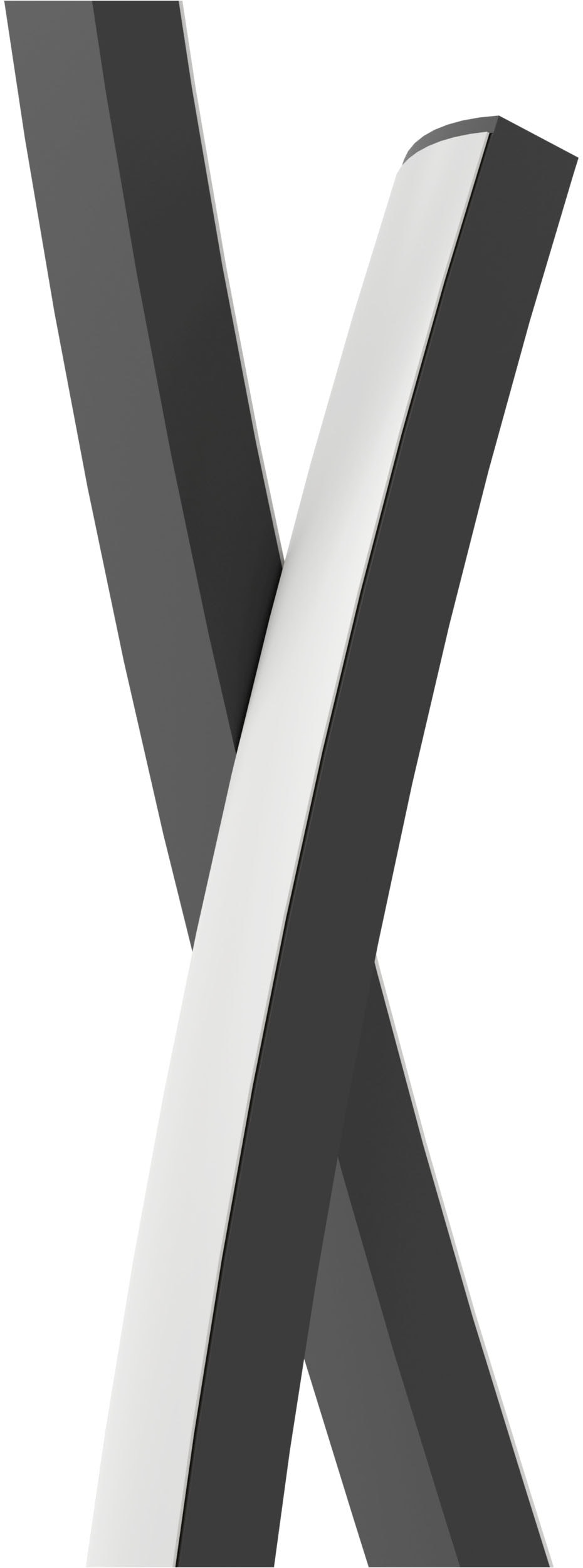 EGLO Stehlampe »GRISOLIA Stehlampe - Stahl - LED - 20W - IP20« LED-Modul 1 Stk. Neutralweiß Standleuchte, Leselampe, Wohzimmer, Schlafzimmer, H129 cm