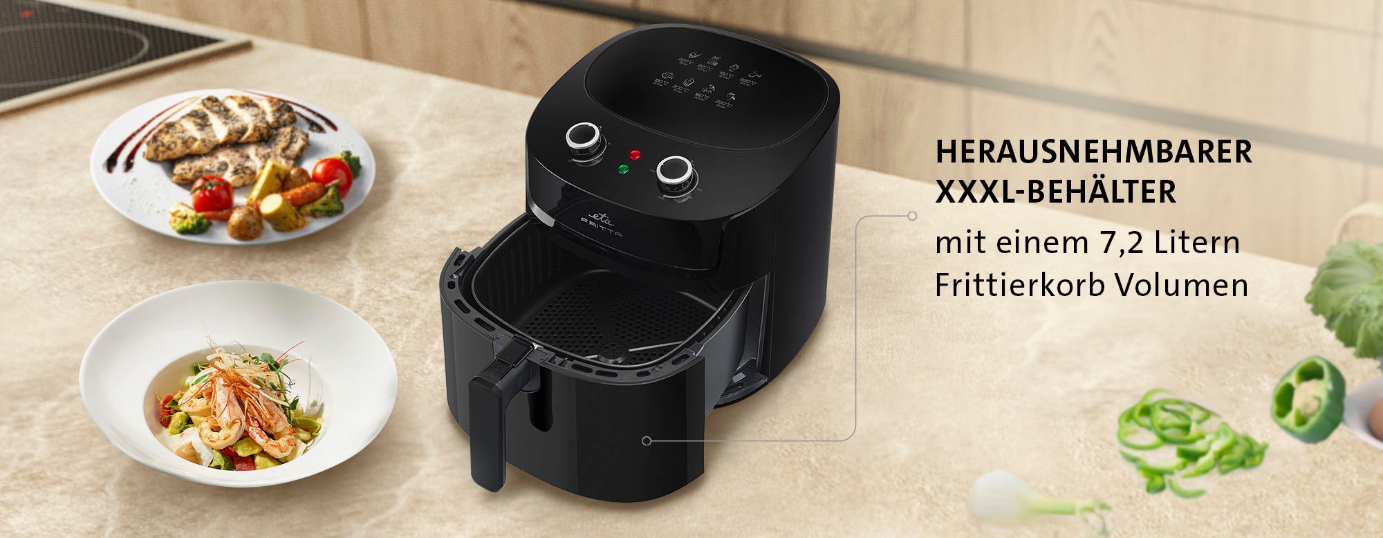 eta Heißluftfritteuse »Fritta ETA216890000« 1800 W