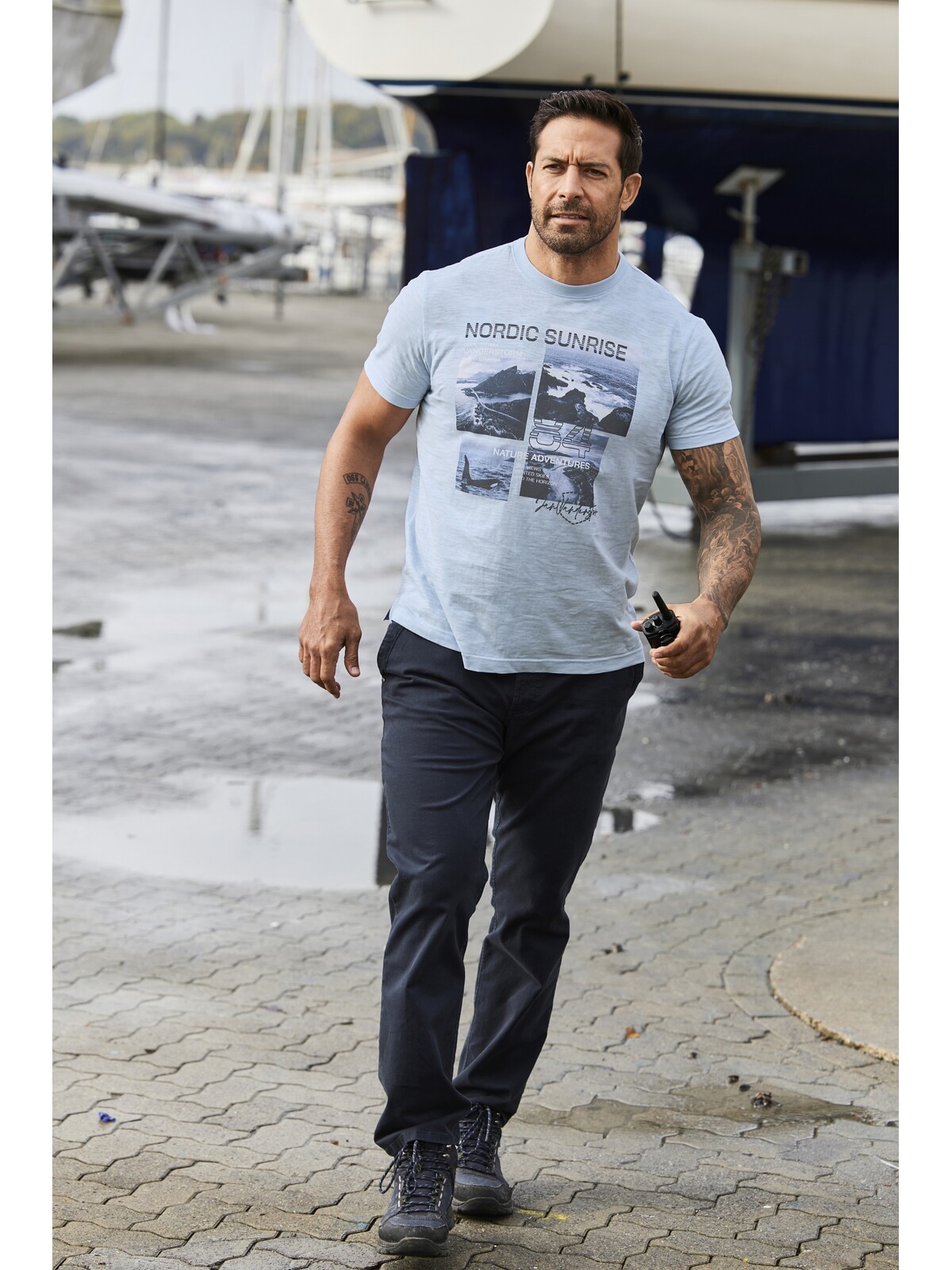 Jan Vanderstorm T-Shirt »T-Shirt INGTON«