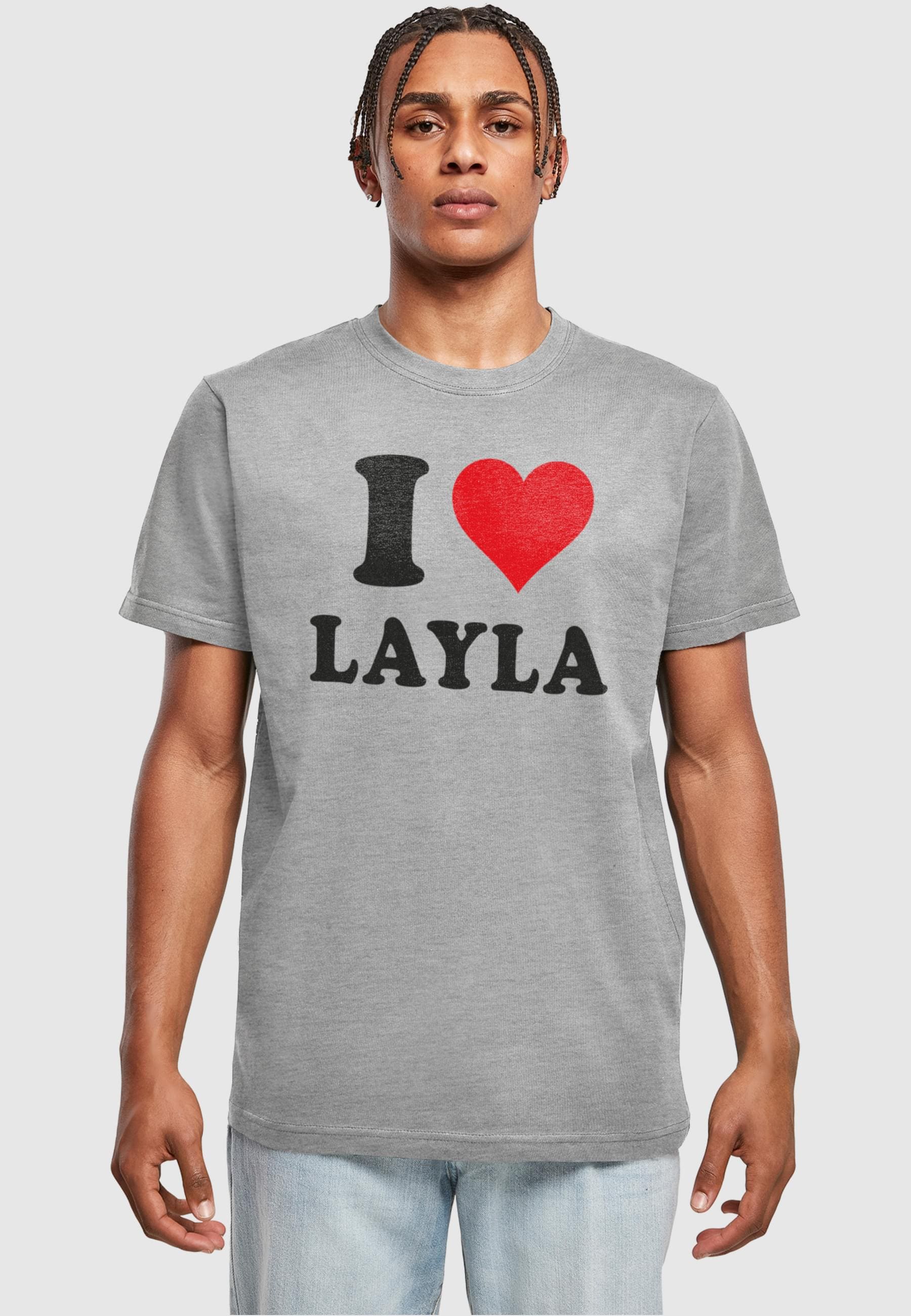 Merchcode T-Shirt »Herren I Love | BAUR Layla ▷ kaufen (1 tlg.) T-Shirt«