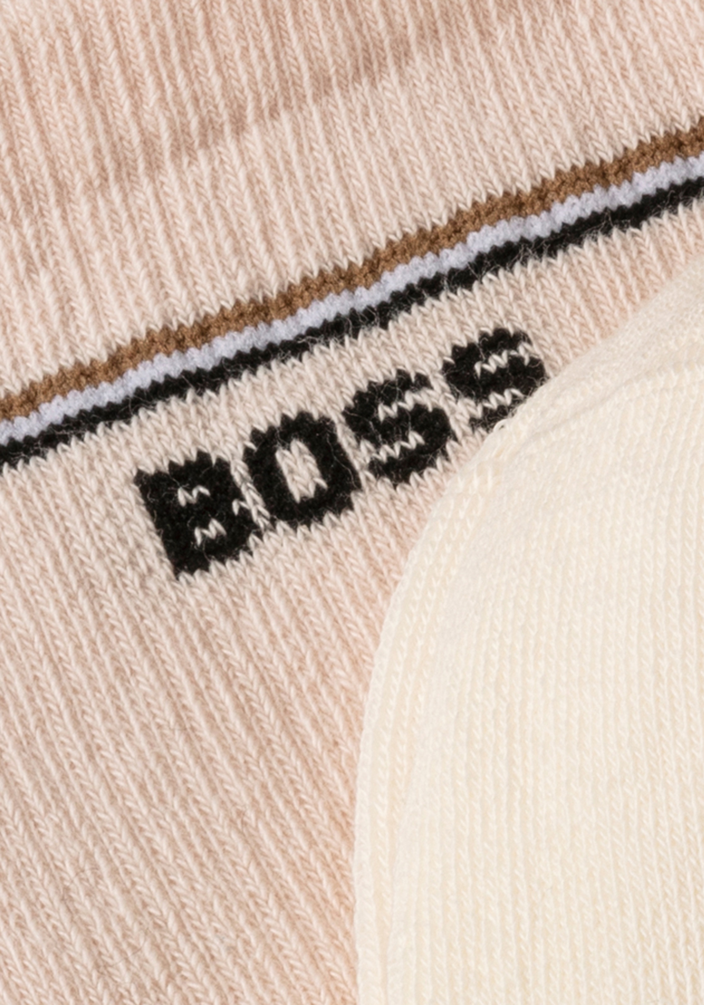 BOSS Socken "2P QS Iconic CC W", (Packung, 2 Paar, 2er), mit BOSS-Logoschri günstig online kaufen