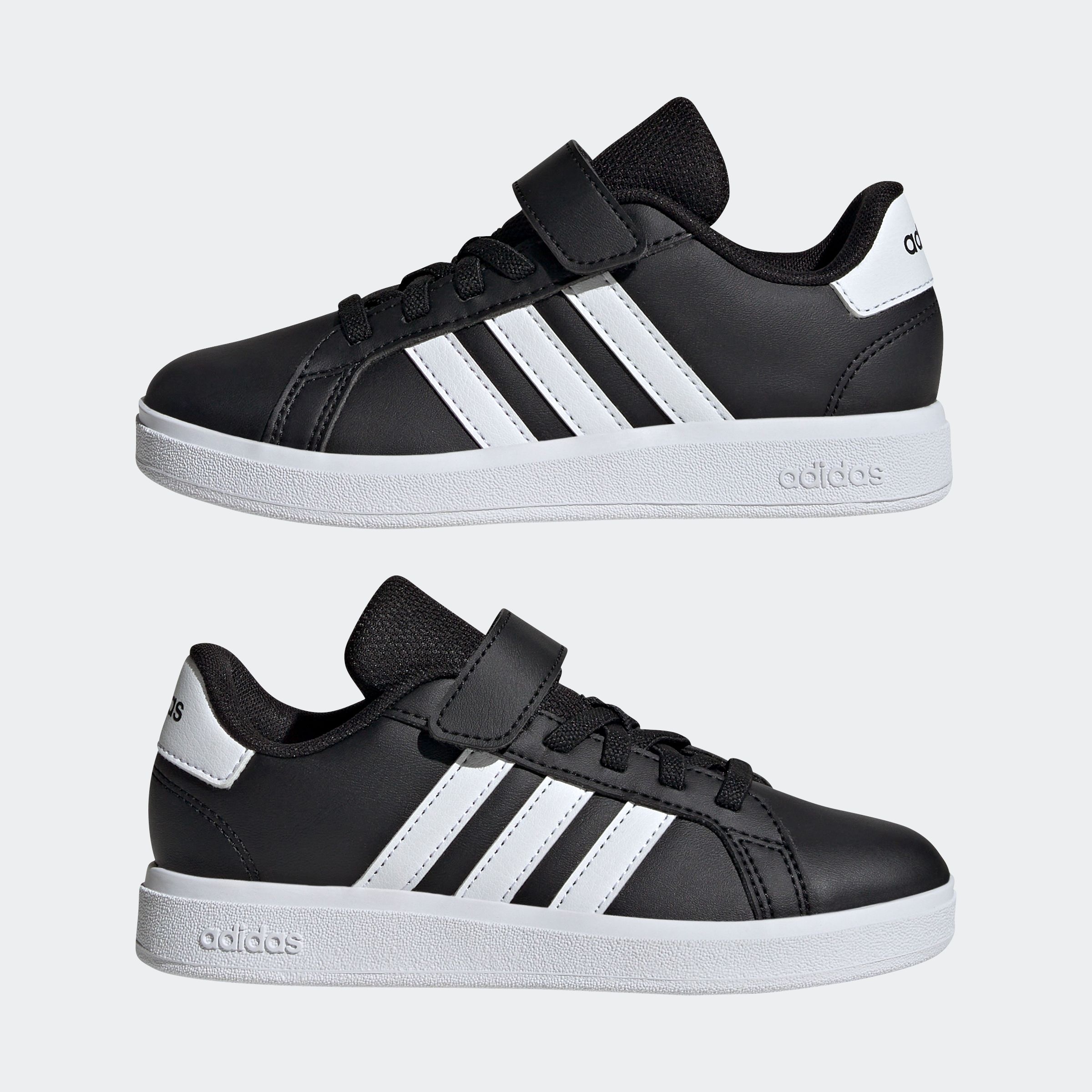 adidas Sportswear Sneaker »GRAND COURT 2.0 KIDS«, Design auf den Spuren des adidas Superstar