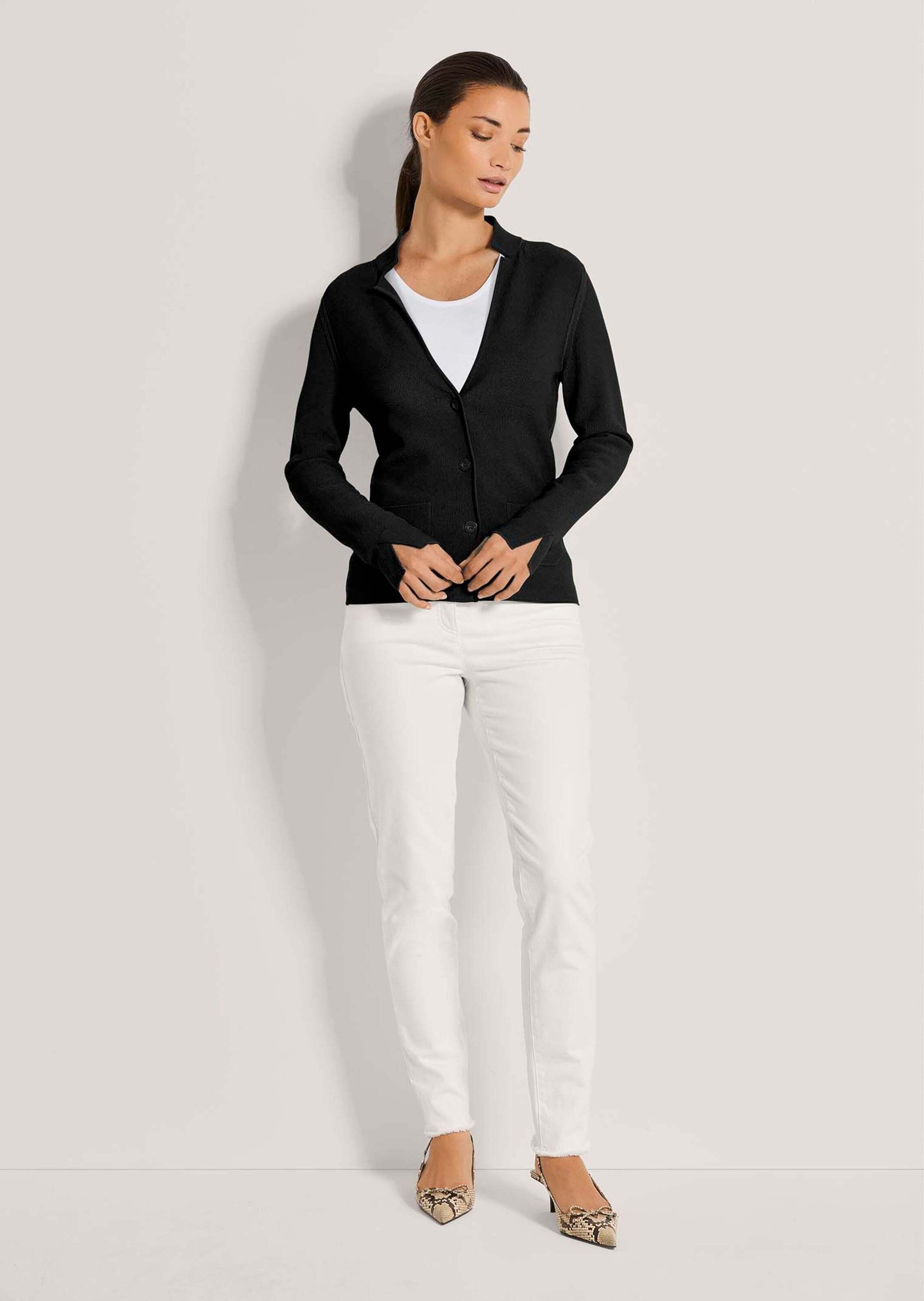 Thumbnail - MADELEINE Strickjacke "Strickblazer Schlanker Strickblazer mit langen Ärmeln"