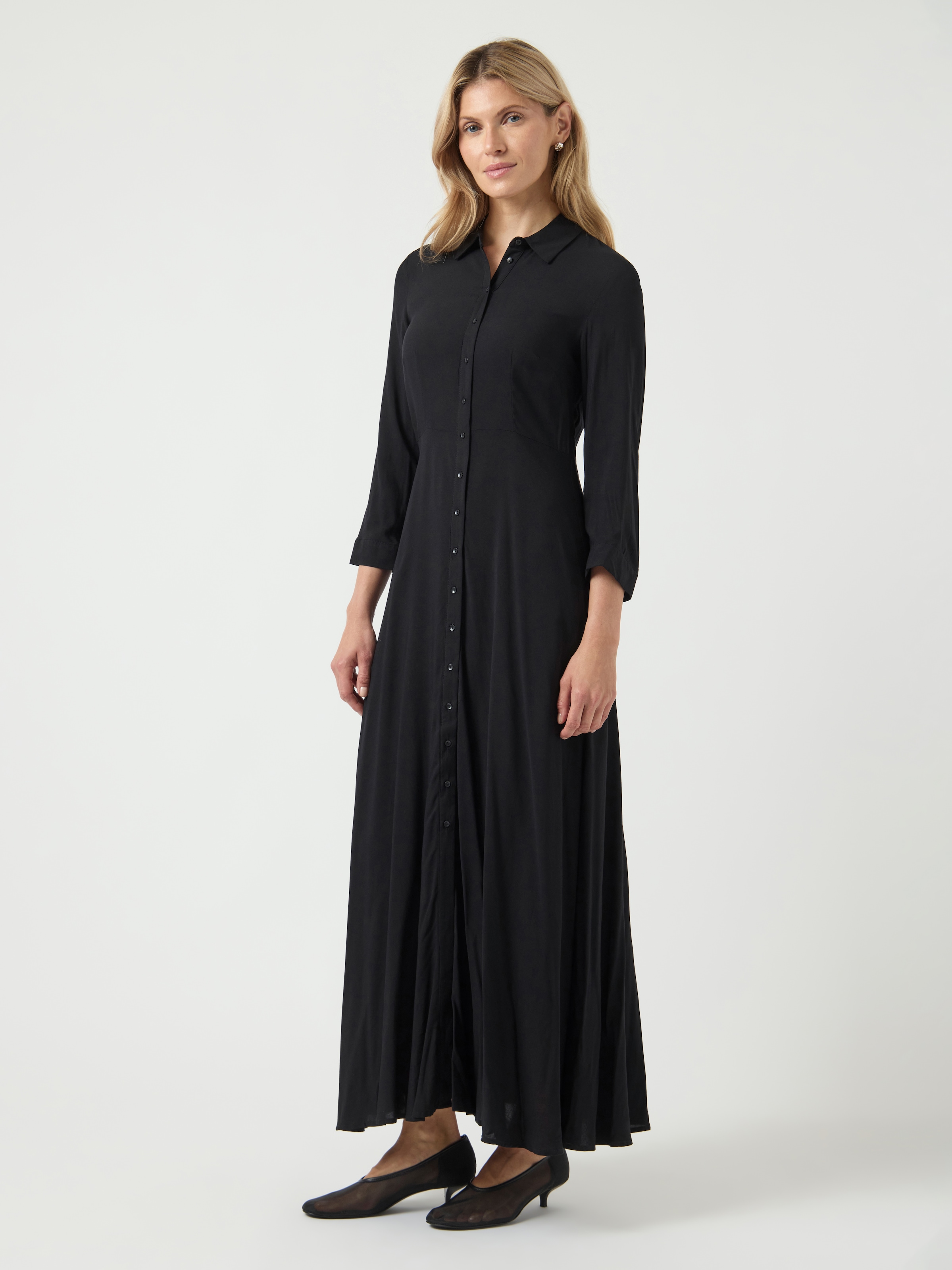 Y.A.S "YASSAVANNA LONG SHIRT DRESS" Viskose, loose fit