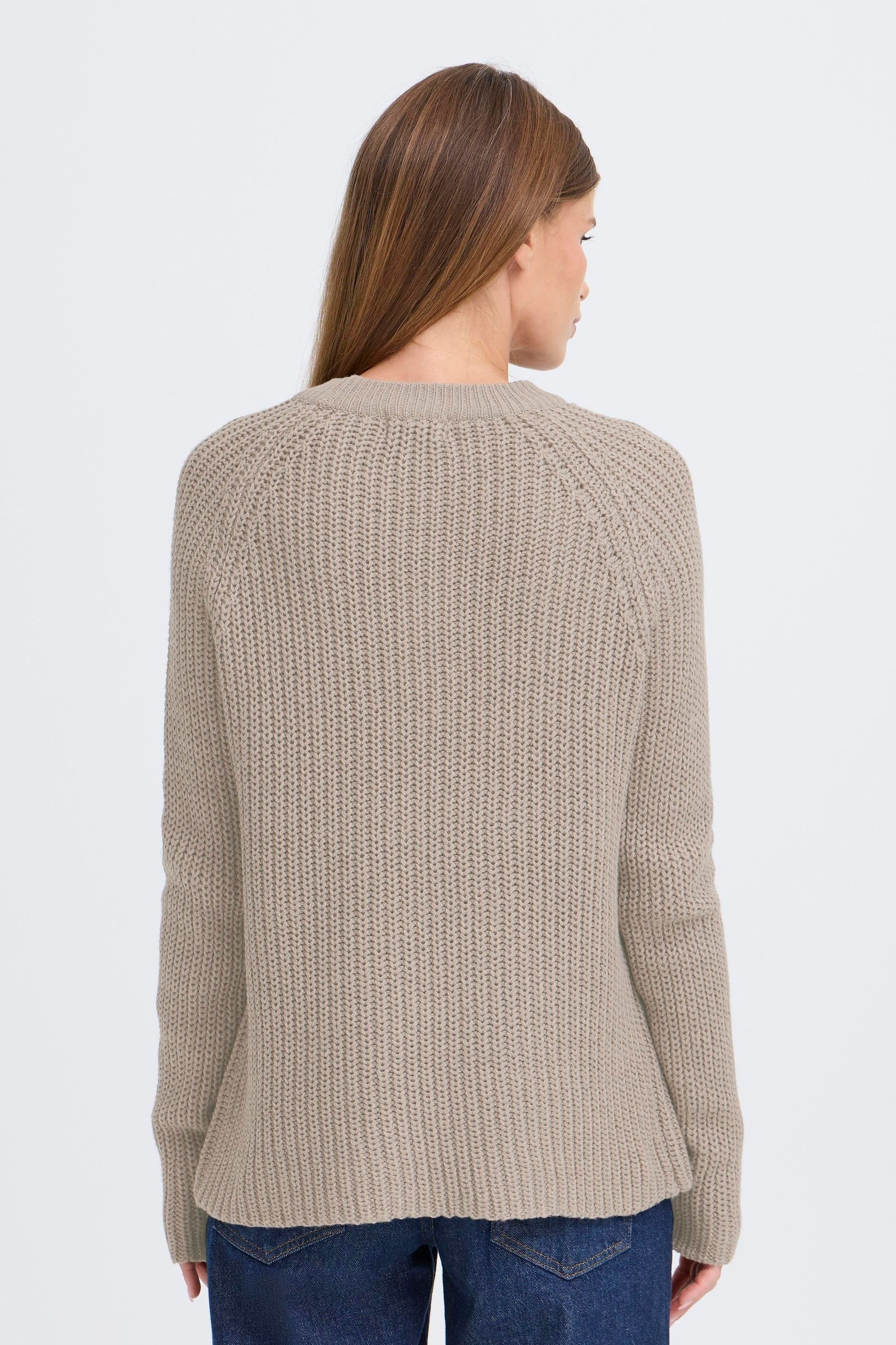 OXMO OXFKANNA Strickpullover Damen Grau XS 6