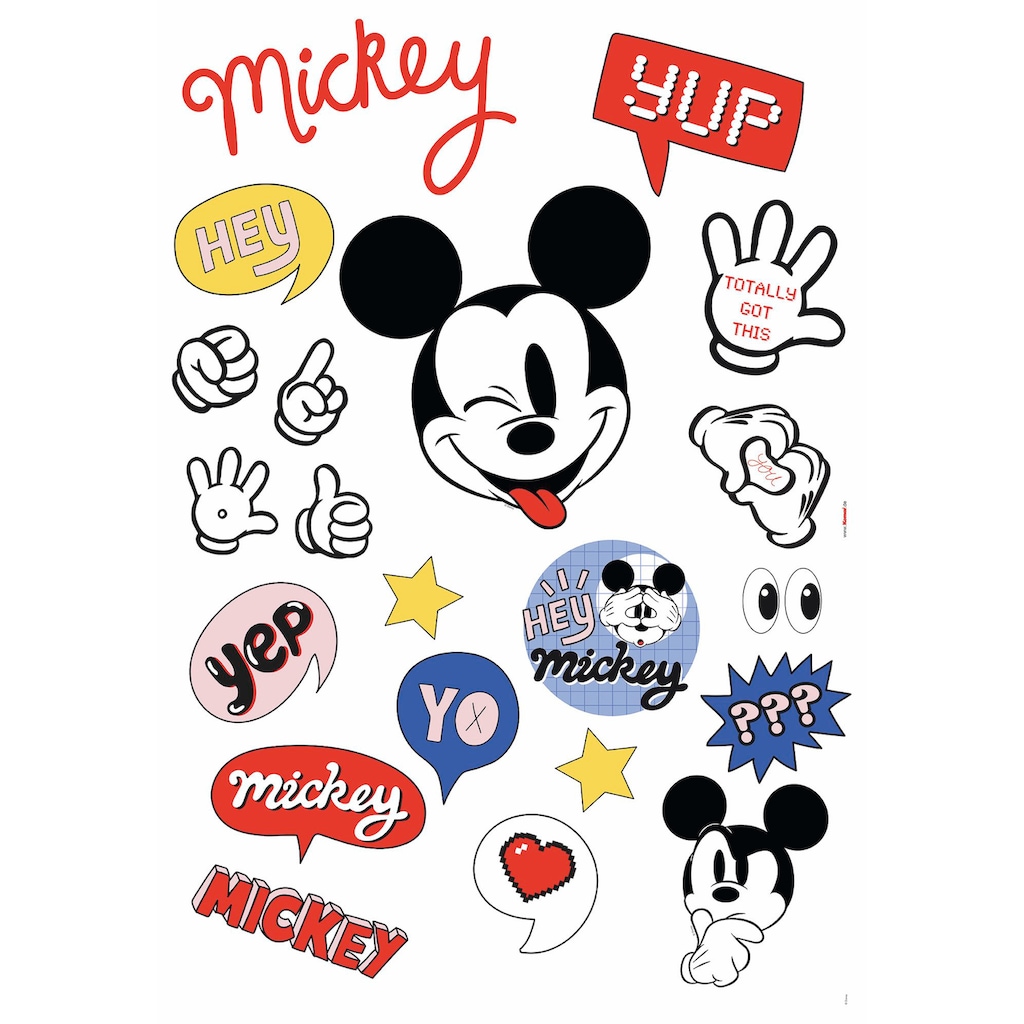 Komar Wandsticker »Ist a Mickey Thing«