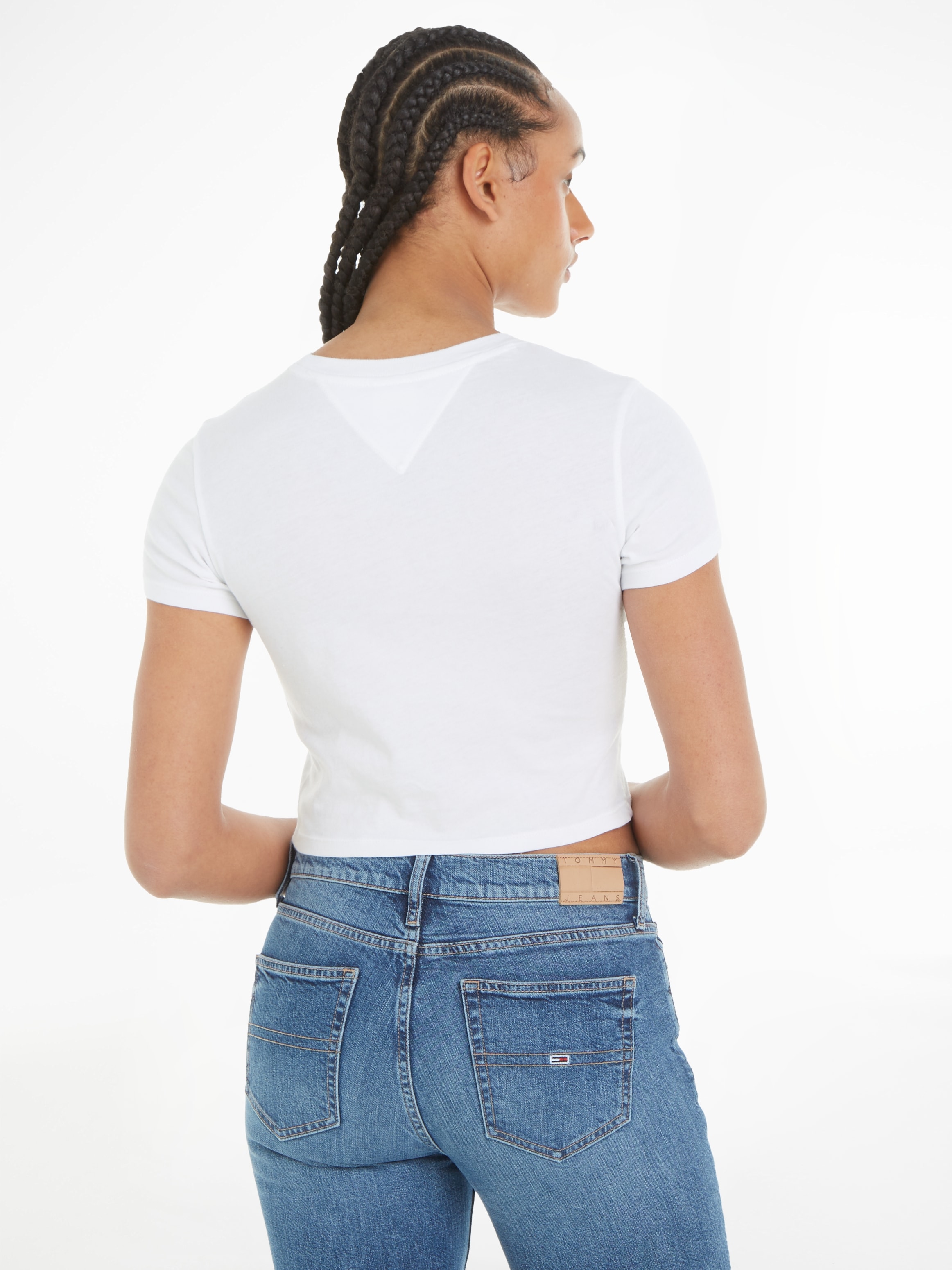 Tommy Jeans T-Shirt SLIM kaufen WASHED »TJW mit CRP LIPS online TEE«, TJ | BAUR Frontprint