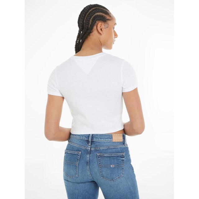 Tommy Jeans T-Shirt »TJW SLIM CRP WASHED TJ LIPS TEE«, mit Frontprint  online kaufen | BAUR