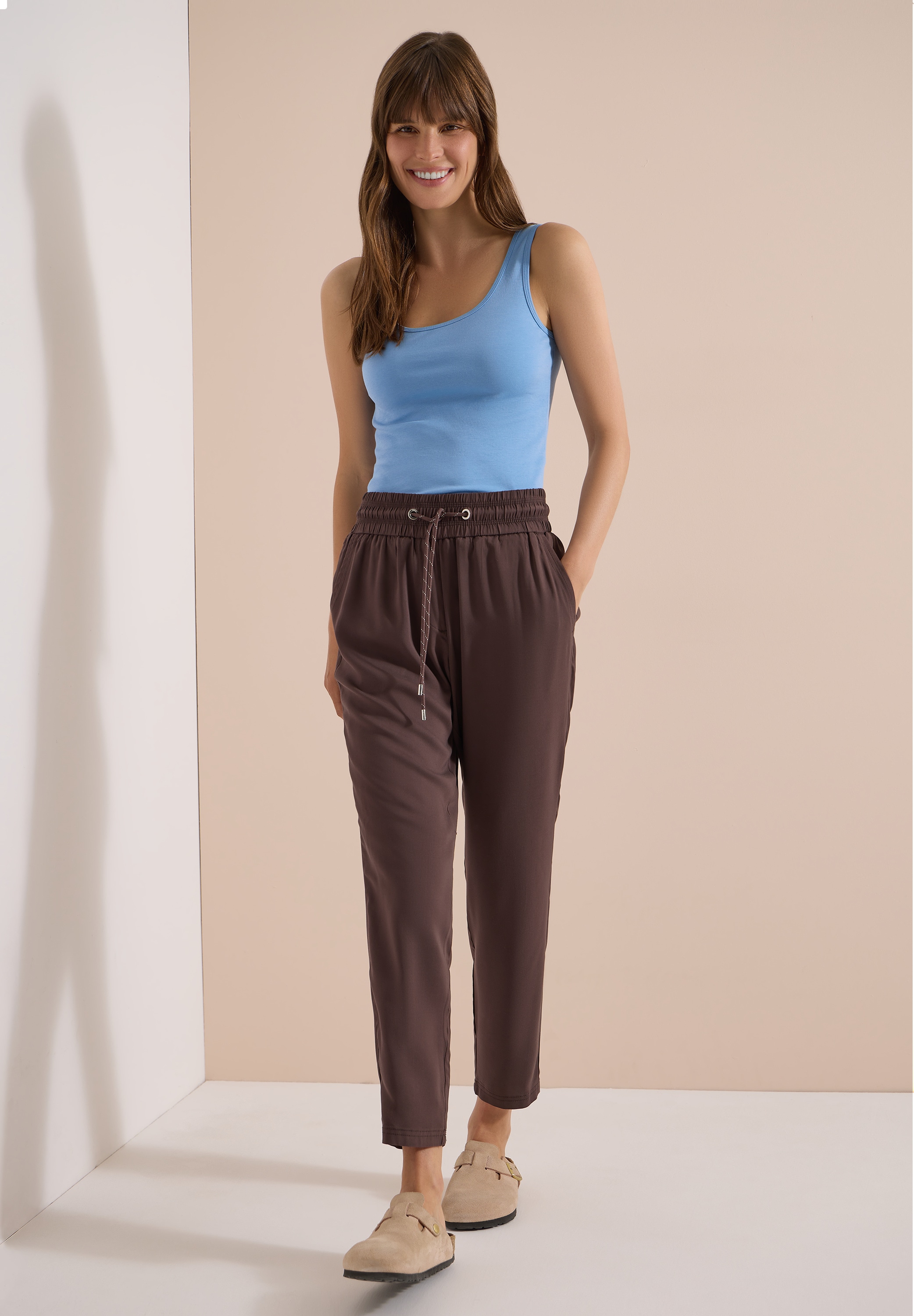 Cecil Stoffhose  im Loose Fit