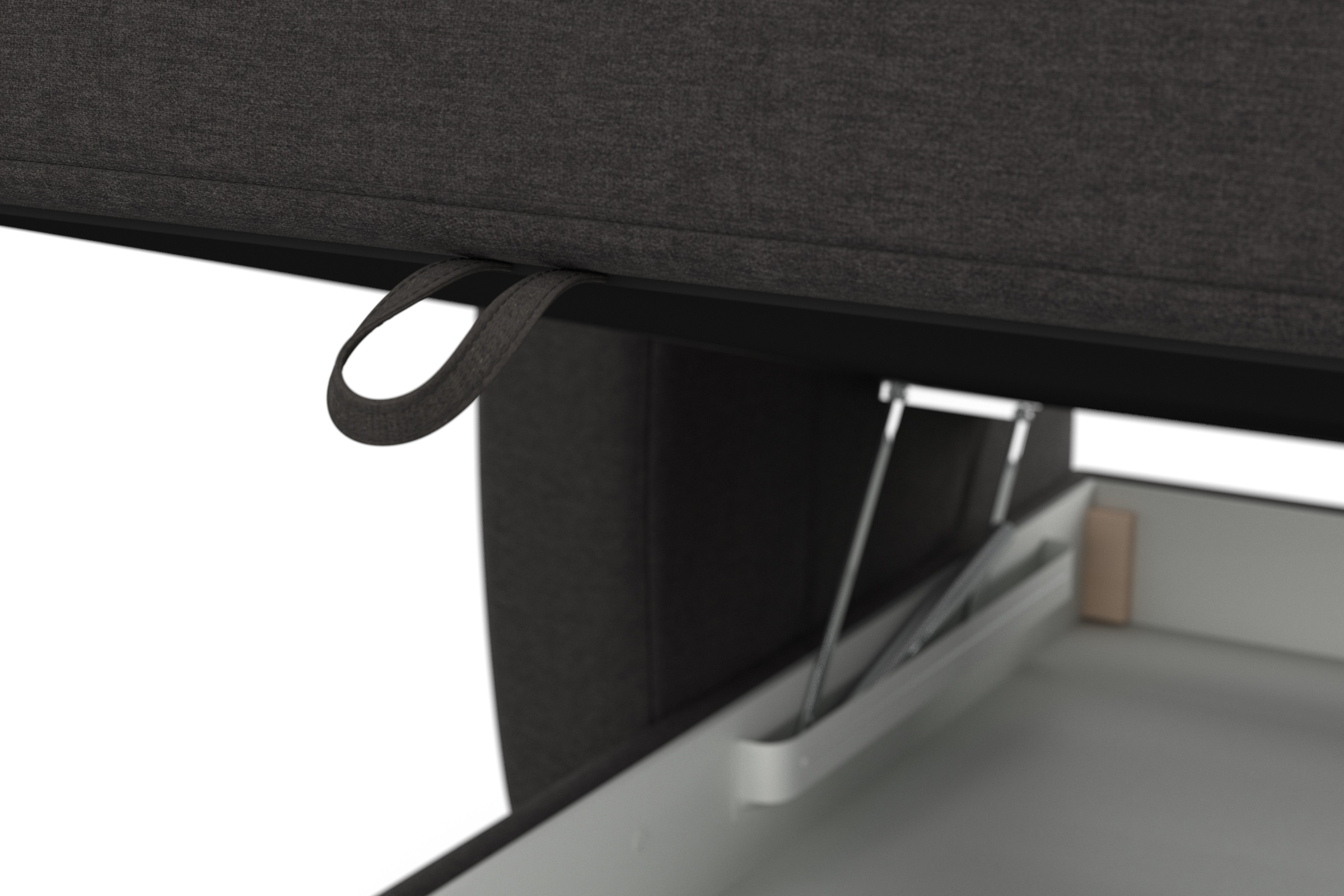 sit&more Ecksofa »Belluci L-Form«, inklusive Federkern, wahlweise mit Bettfunktion und Bettkasten