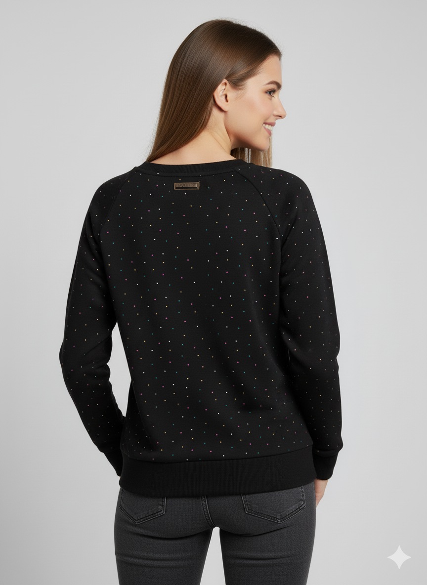 Ragwear Sweatshirt "JOHANKA MULTIDOTS O" günstig online kaufen