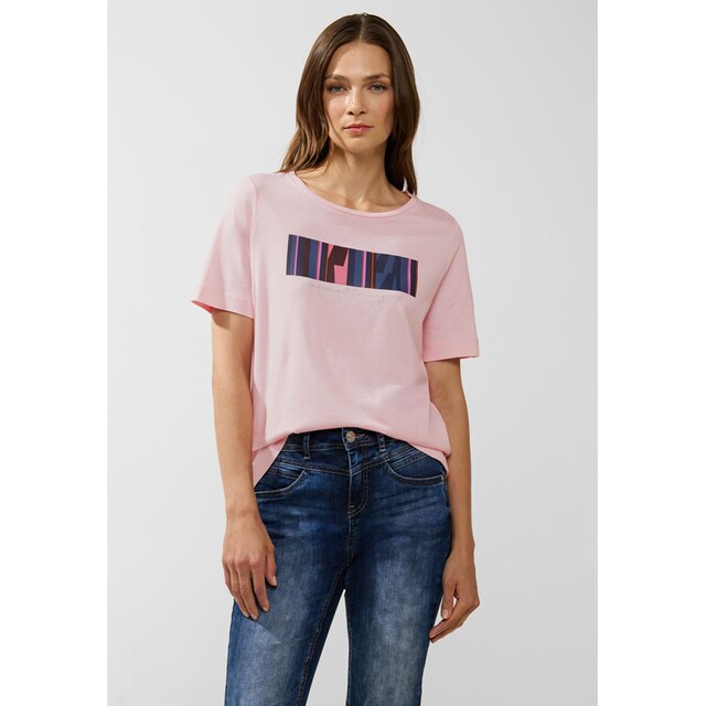 aus BAUR T-Shirt, bestellen STREET | online softem ONE Materialmix