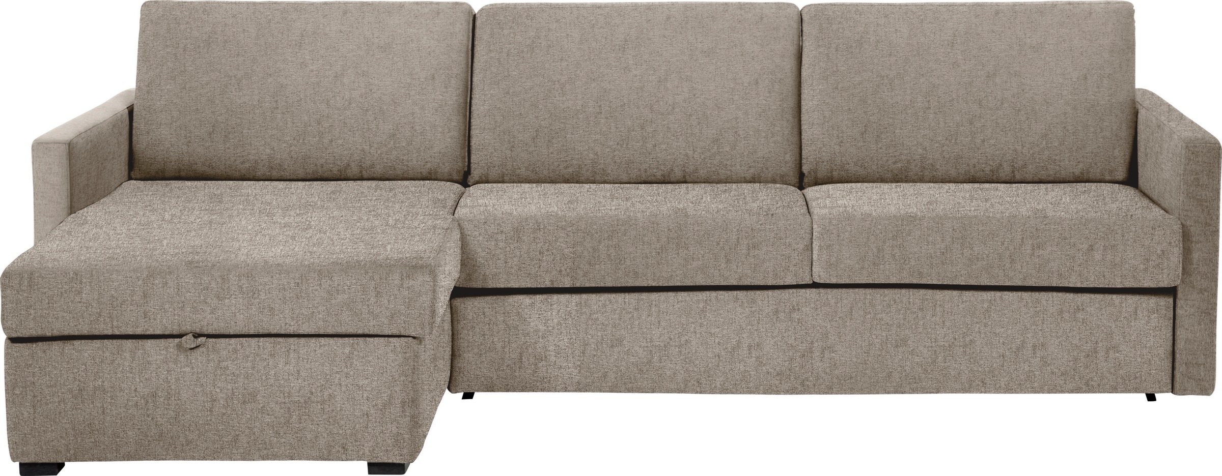 Home affaire Schlafsofa "GOLDPOINT Ecksofa 264 cm, Liegefläche (140/200cm), günstig online kaufen