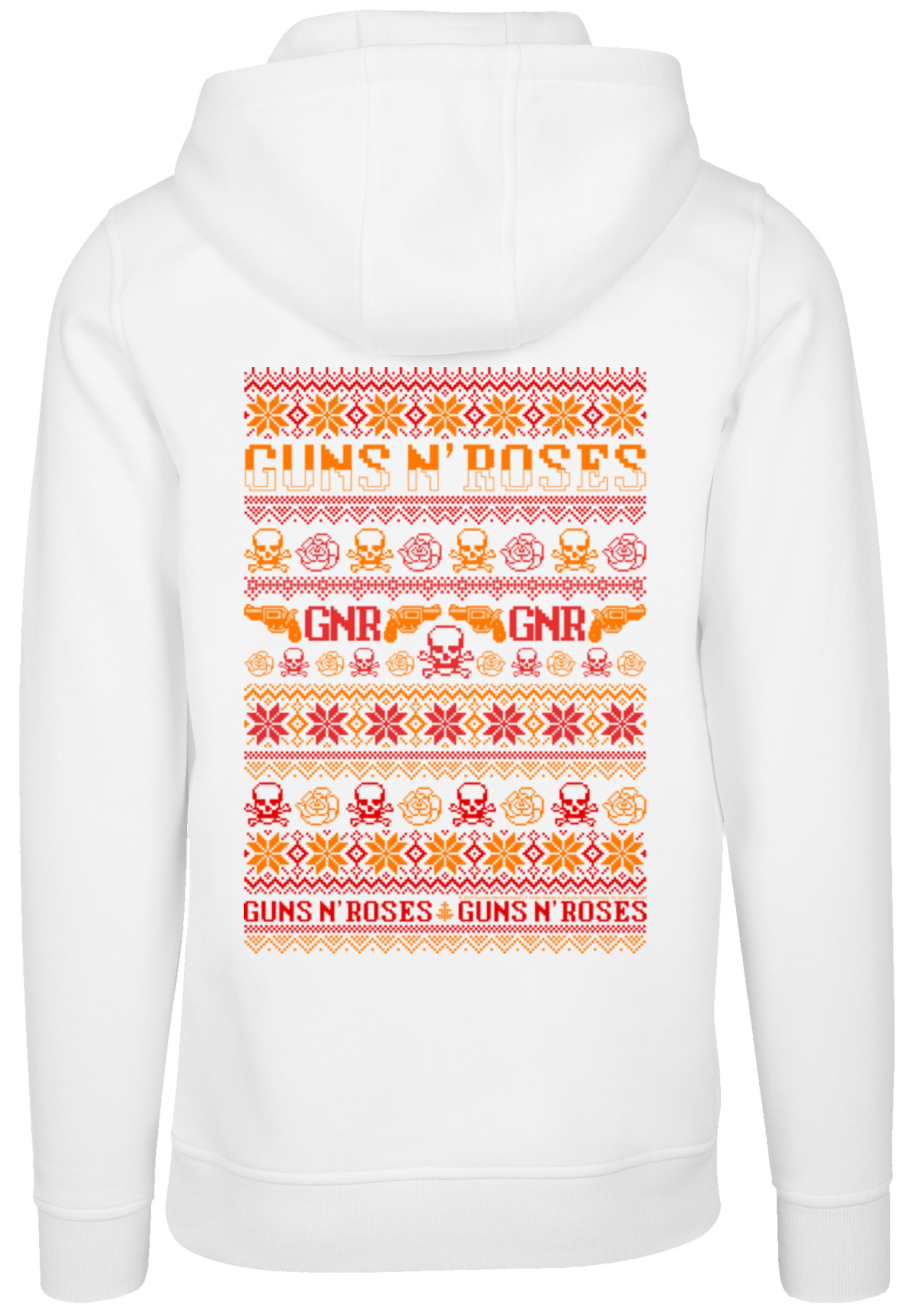 F4NT4STIC Kapuzenpullover »Guns And Roses Christmas«, Premium Qualität