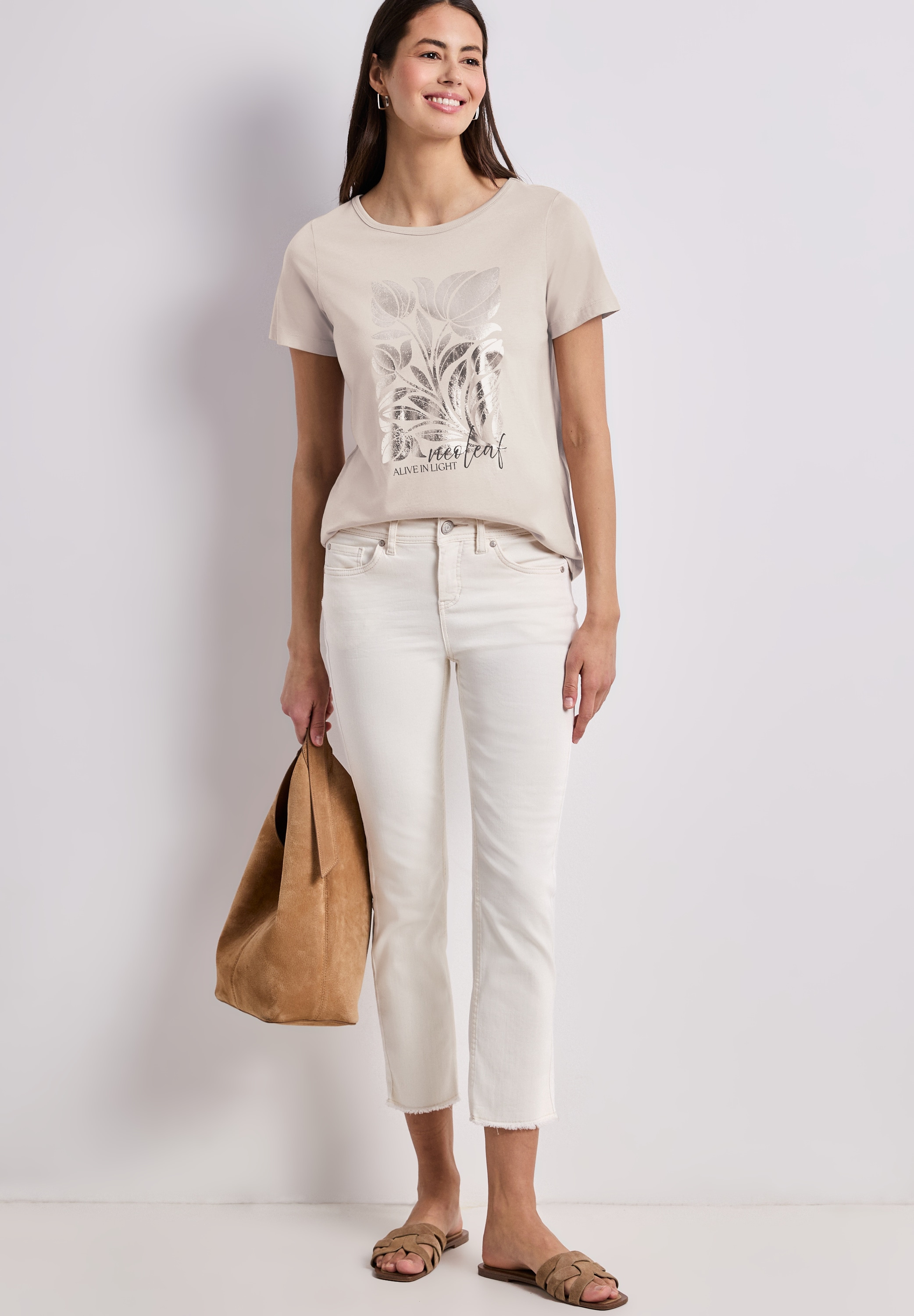 STREET ONE T-Shirt Rundhalsausschnitt