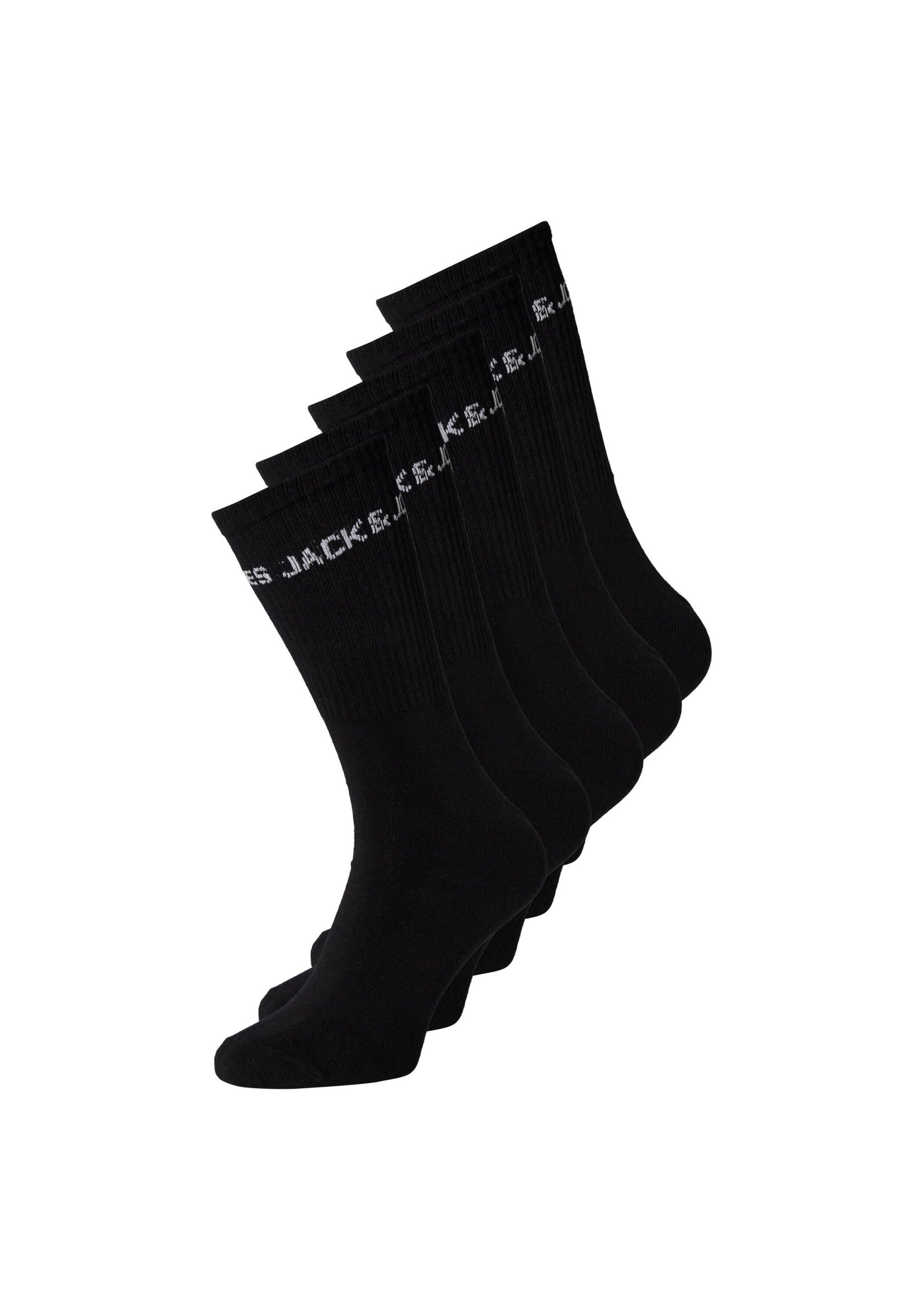 Jack & Jones Socken "Socken JACBASIC LOGO TENNIS SOCK 5 PACK JNR 5er Pack"