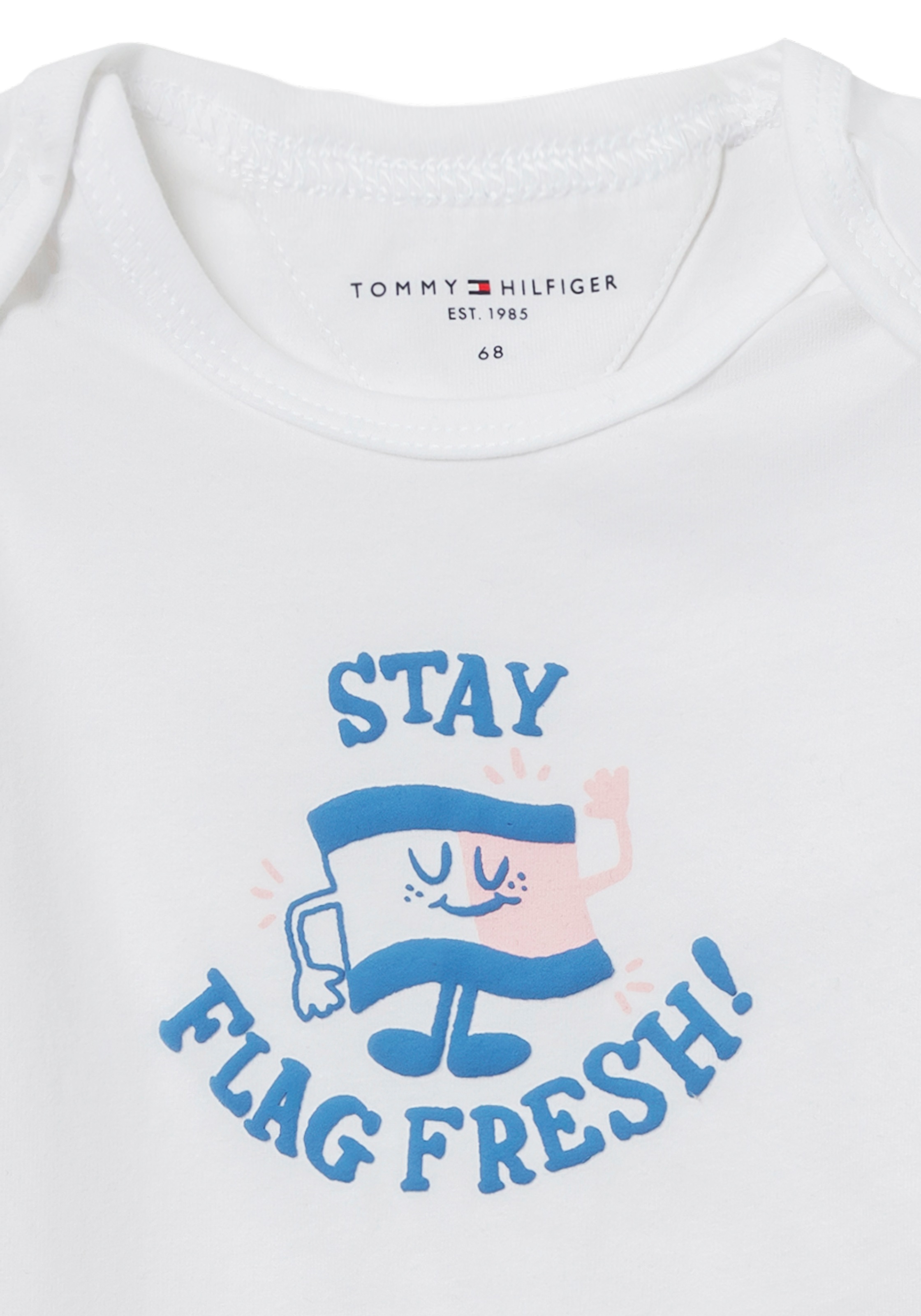 Tommy Hilfiger Kurzarmbody »3 PACK BODY SS GIFTBOX«, aus weicher Baumwollmischung