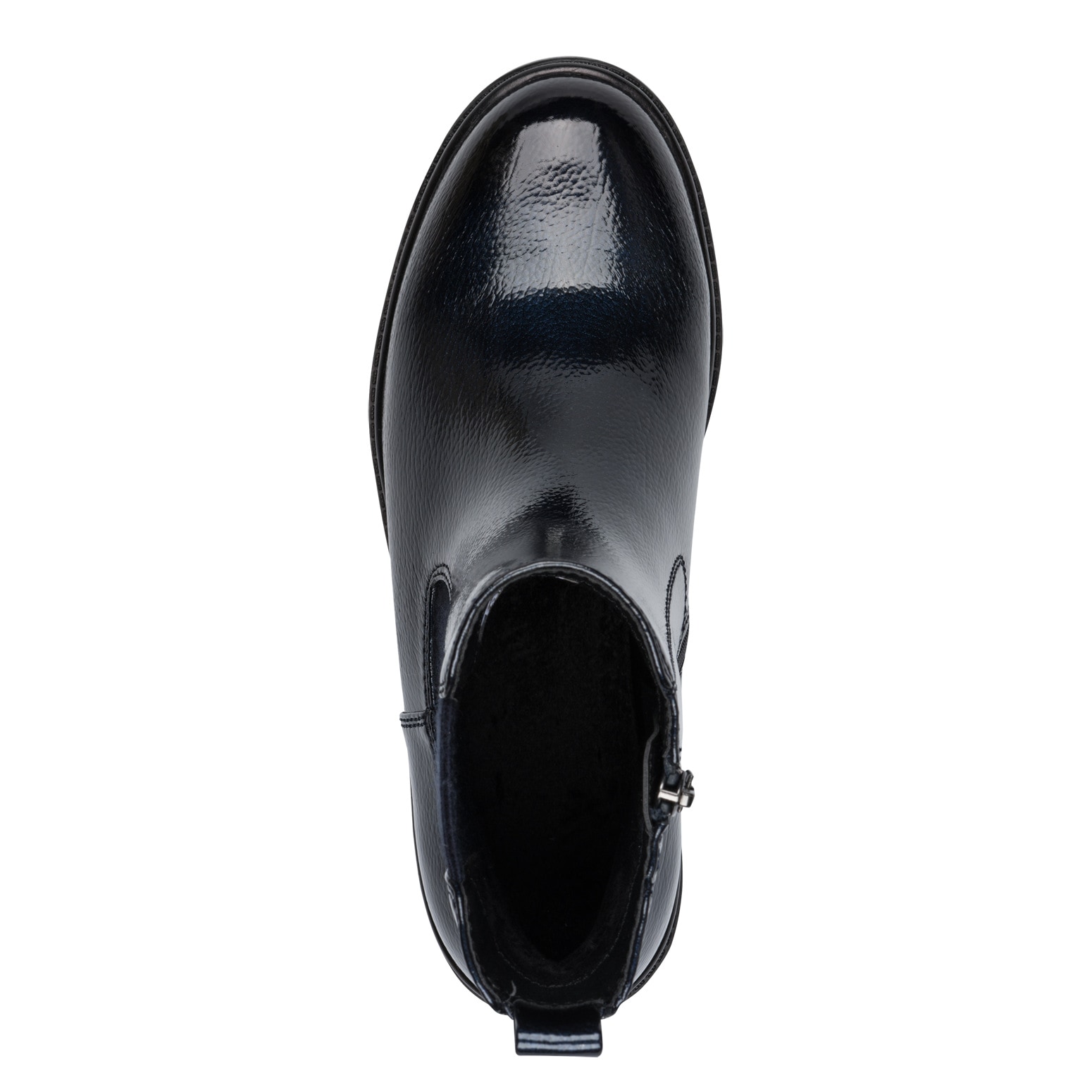Tamaris Chelseaboots, Blockabsatz, Basic, Stiefelette in veganer Verarbeitung