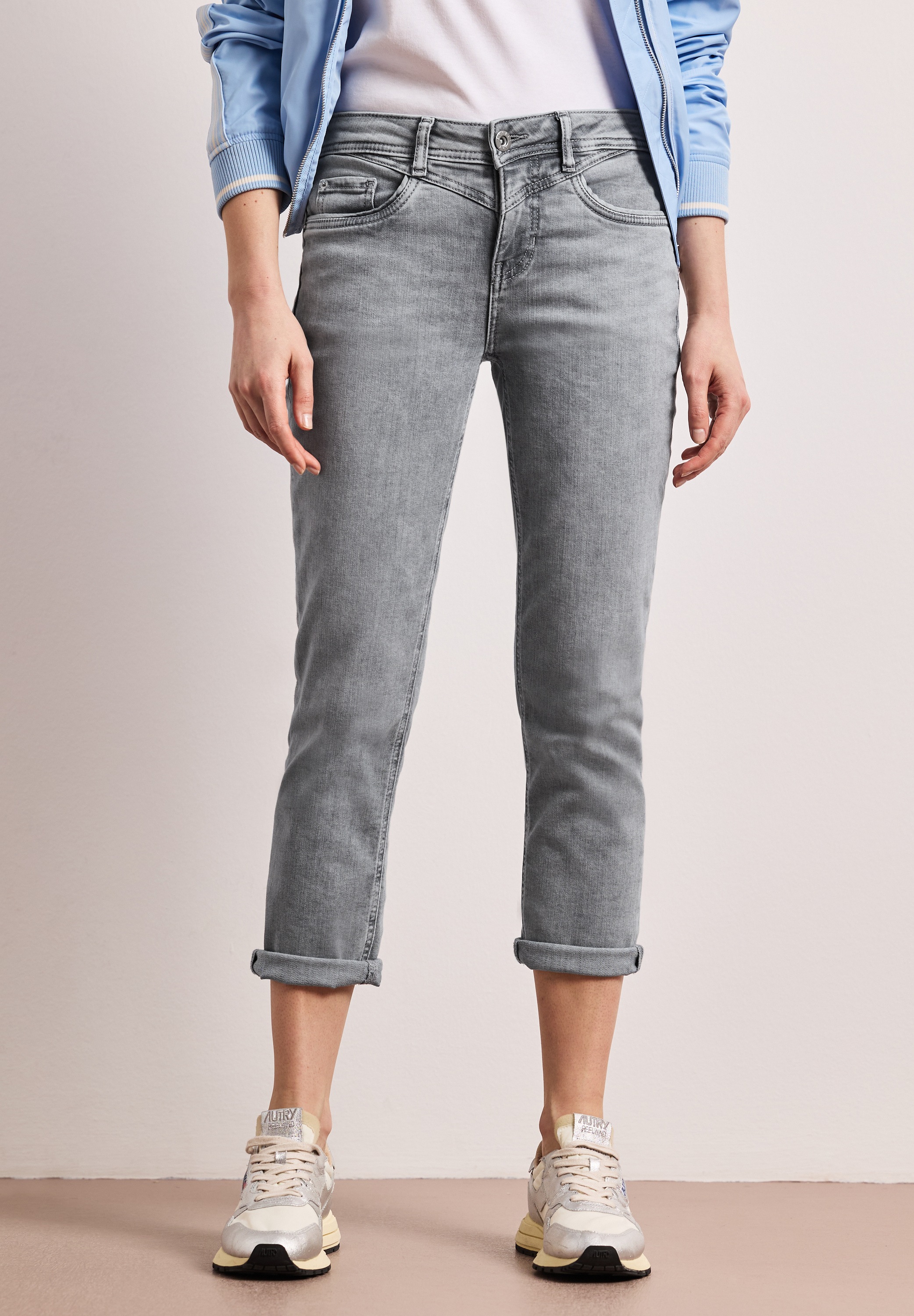 STREET ONE Comfort-fit-Jeans Middle Waist günstig online kaufen