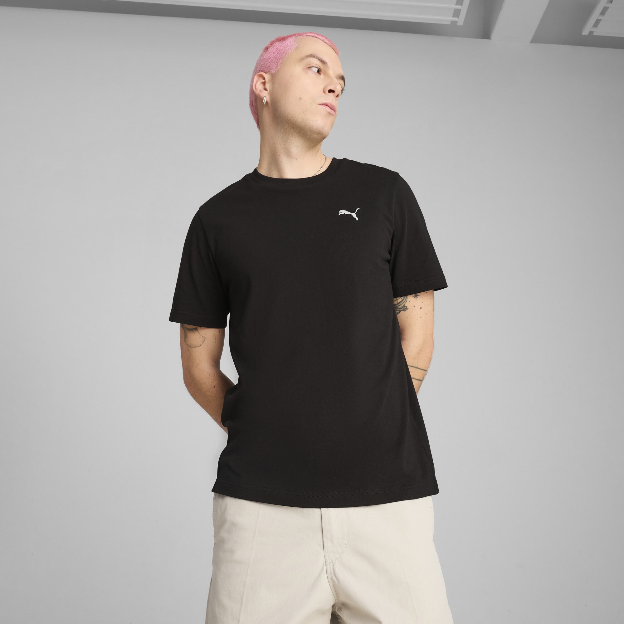 PUMA T-Shirt »WARDROBE ESS T-Shirt Herren«