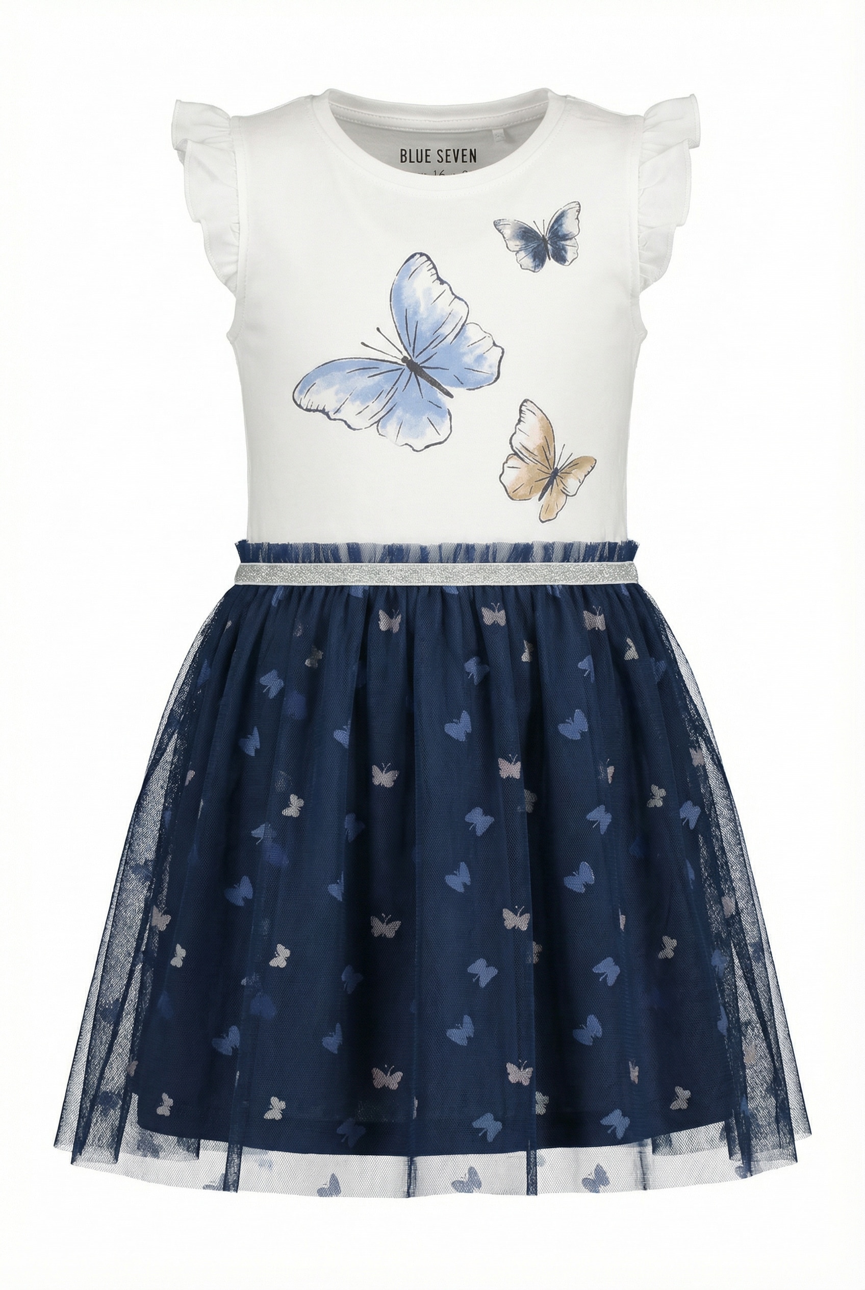 Blue Seven Jerseykleid "Mädchen Tüllkleid"